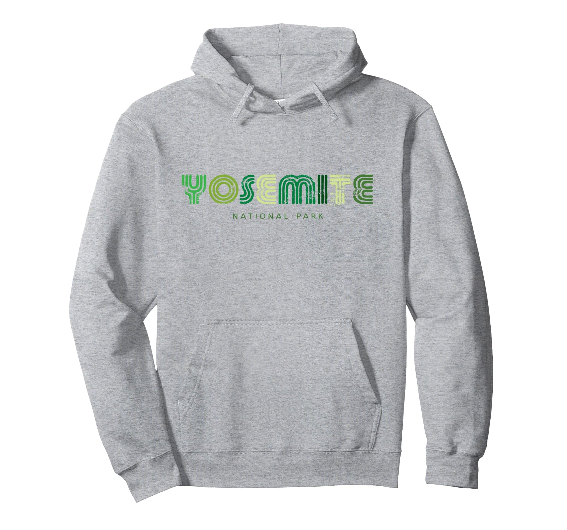 Yosemite National Park 70S 80S Type Hoodie - Minimalist Print Unisex - T-Shirt, Sweatshirt, Hoodie