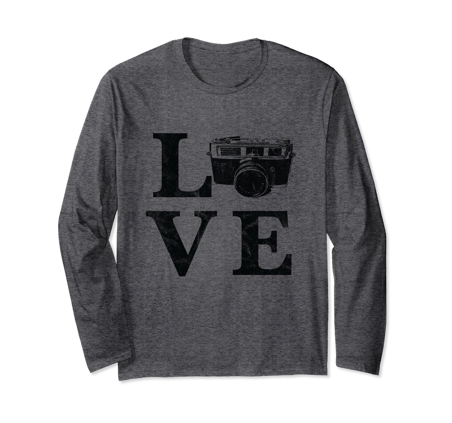 Love Film Camera Valentines Day Hipster Boho T-Shirt - Graphic Print Unisex - T-Shirt, Sweatshirt, Hoodie