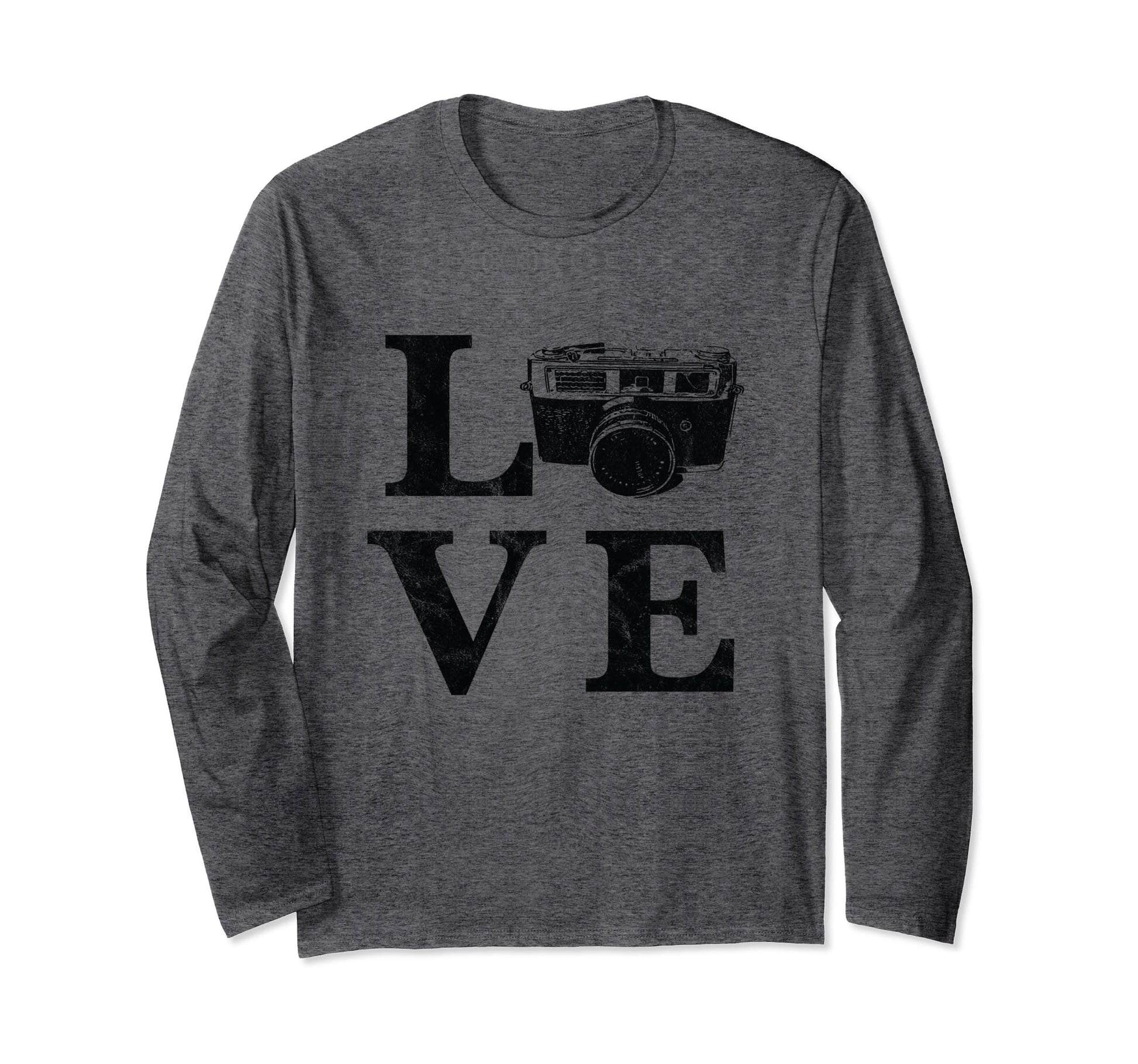 Love Film Camera Valentines Day Hipster Boho T-Shirt - Graphic Print Unisex - T-Shirt, Sweatshirt, Hoodie