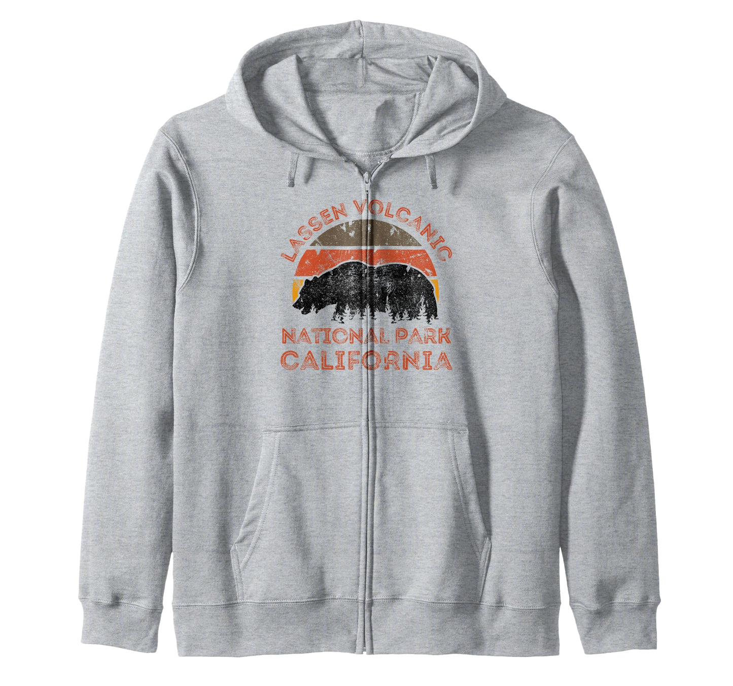 Lassen Volcanic National Park Hoodie - Minimalist Print for Adults - T-Shirt, Sweatshirt, Hoodie