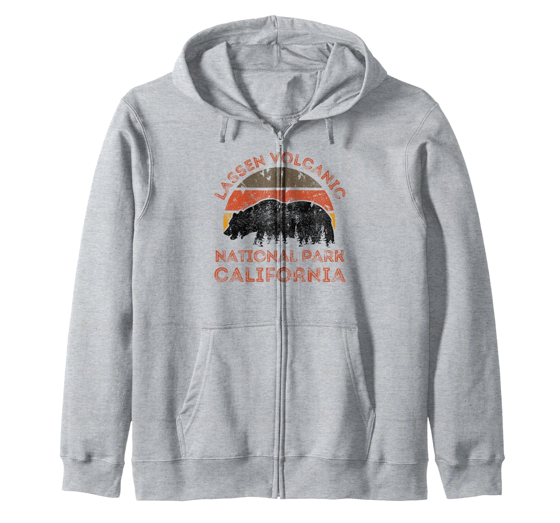 Lassen Volcanic National Park Hoodie - Minimalist Print for Adults - T-Shirt, Sweatshirt, Hoodie
