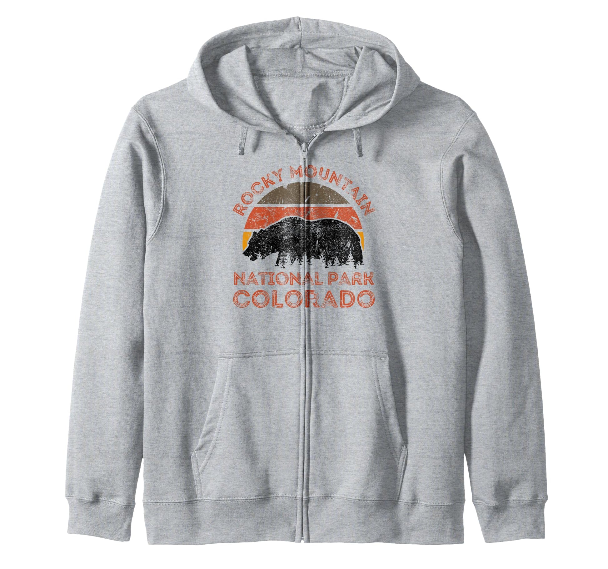 Rocky Mountain National Park Colorado Hoodie - Streetwear Style for Adults - T-Shirt, Sweatshirt, Hoodie