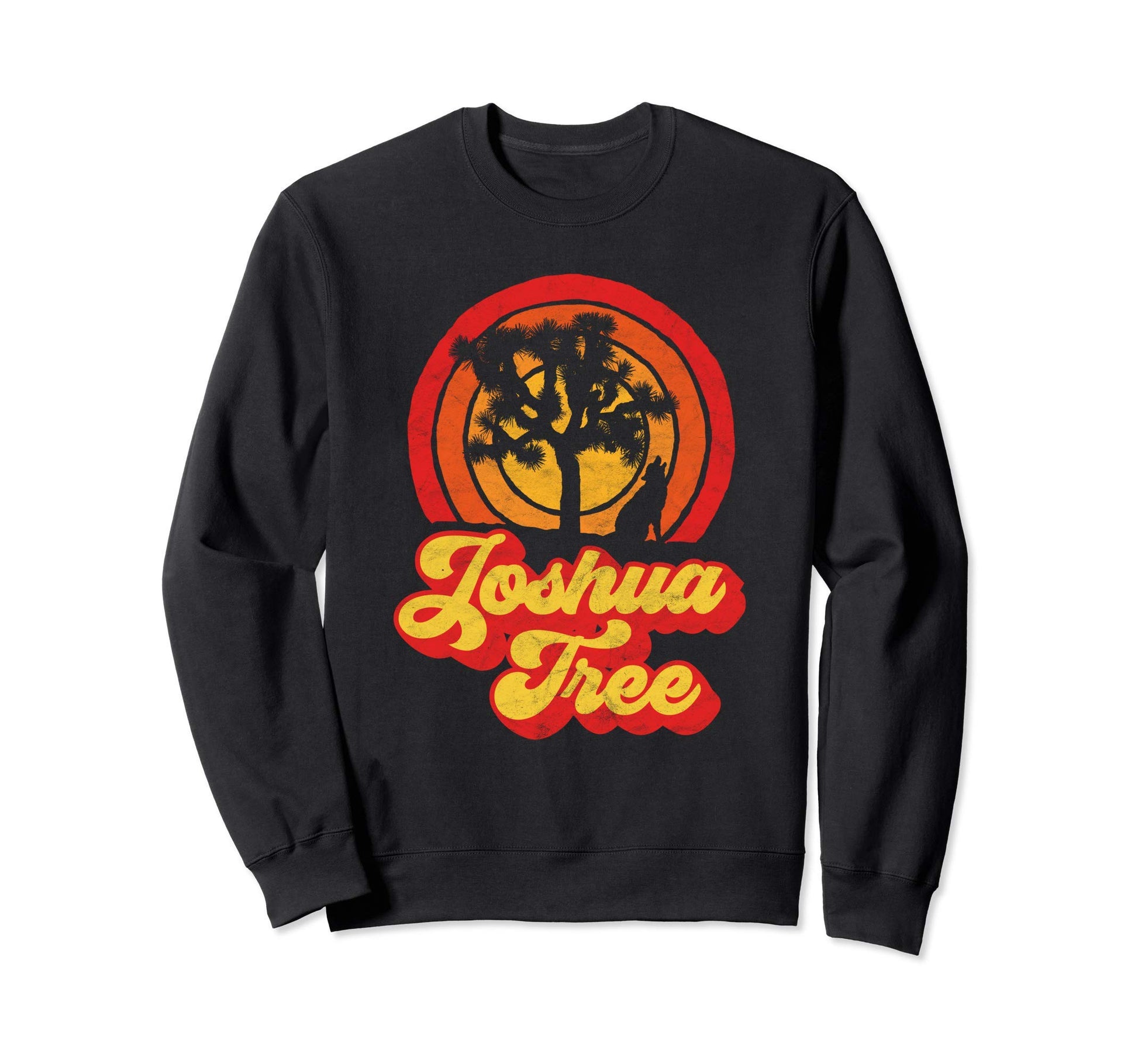 Joshua Tree National Park California 80S Sweatshirt - Trendy Graphic Unisex - T-Shirt, Sweatshirt, Hoodie