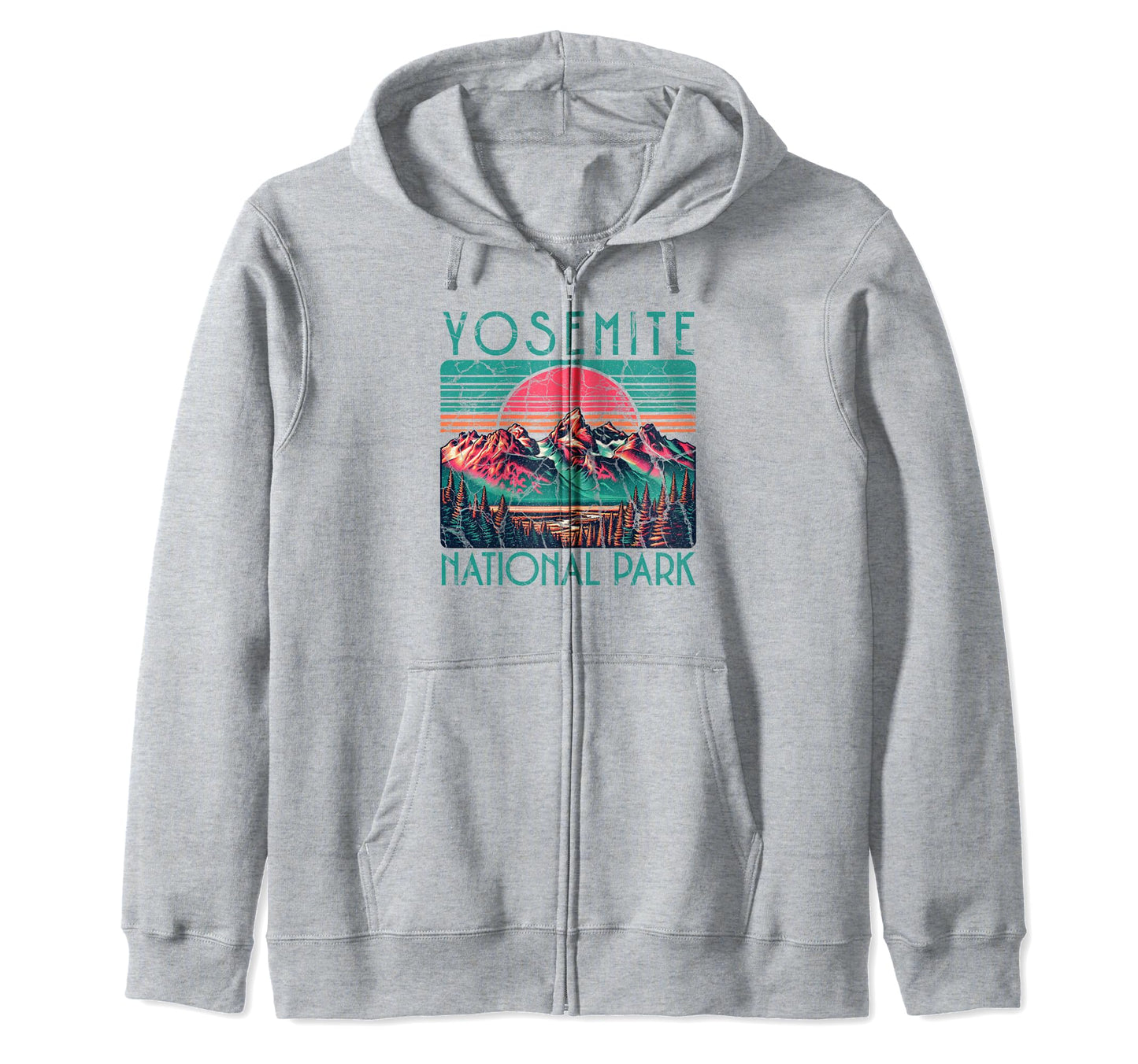 Yosemite National Park Sweatshirt - Fun Novelty Design for Adults - T-Shirt, Sweatshirt, Hoodie