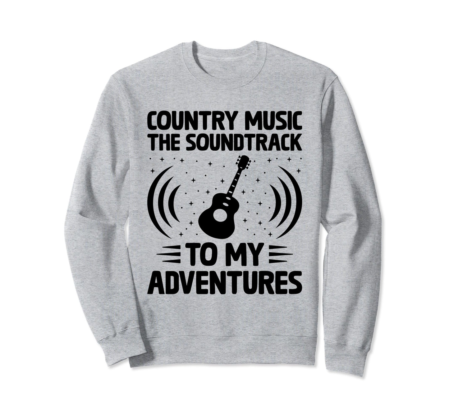 County Music Music Lover Western Sweatshirt - Fun Novelty Design Men Women - T-Shirt, Sweatshirt, Hoodie