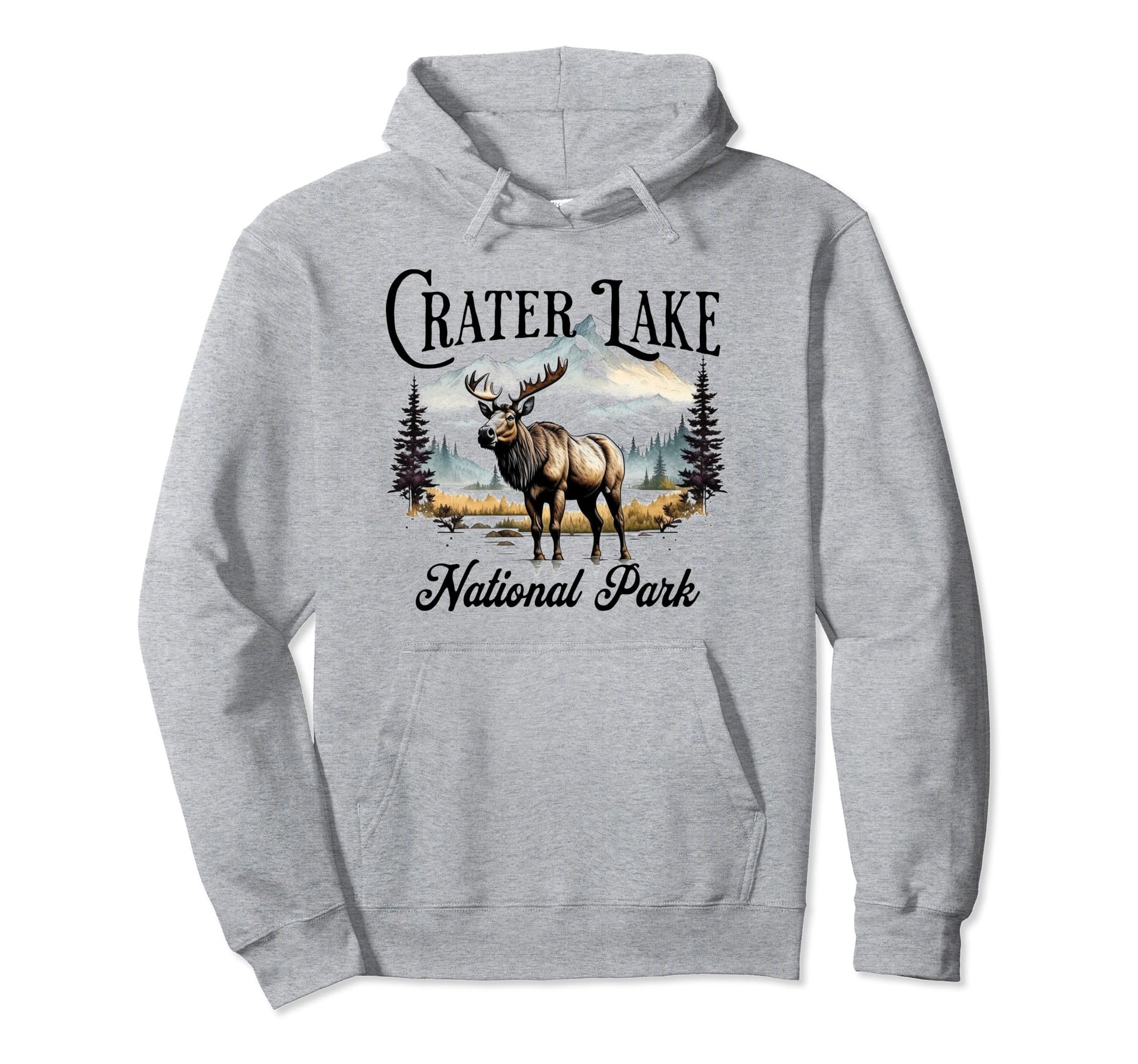 Crater Lake National Park Oregon Usa Sweatshirt - Trendy Graphic Men Women - T-Shirt, Sweatshirt, Hoodie