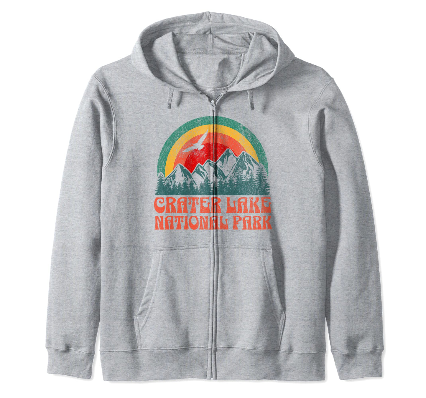 Crater Lake National Park Oregon Usa Hoodie - Novelty Apparel Unisex - T-Shirt, Sweatshirt, Hoodie