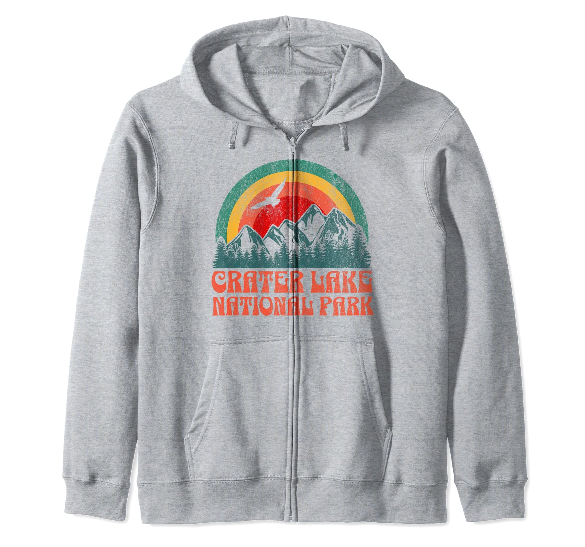 Crater Lake National Park Oregon Usa Hoodie - Novelty Apparel Unisex - T-Shirt, Sweatshirt, Hoodie
