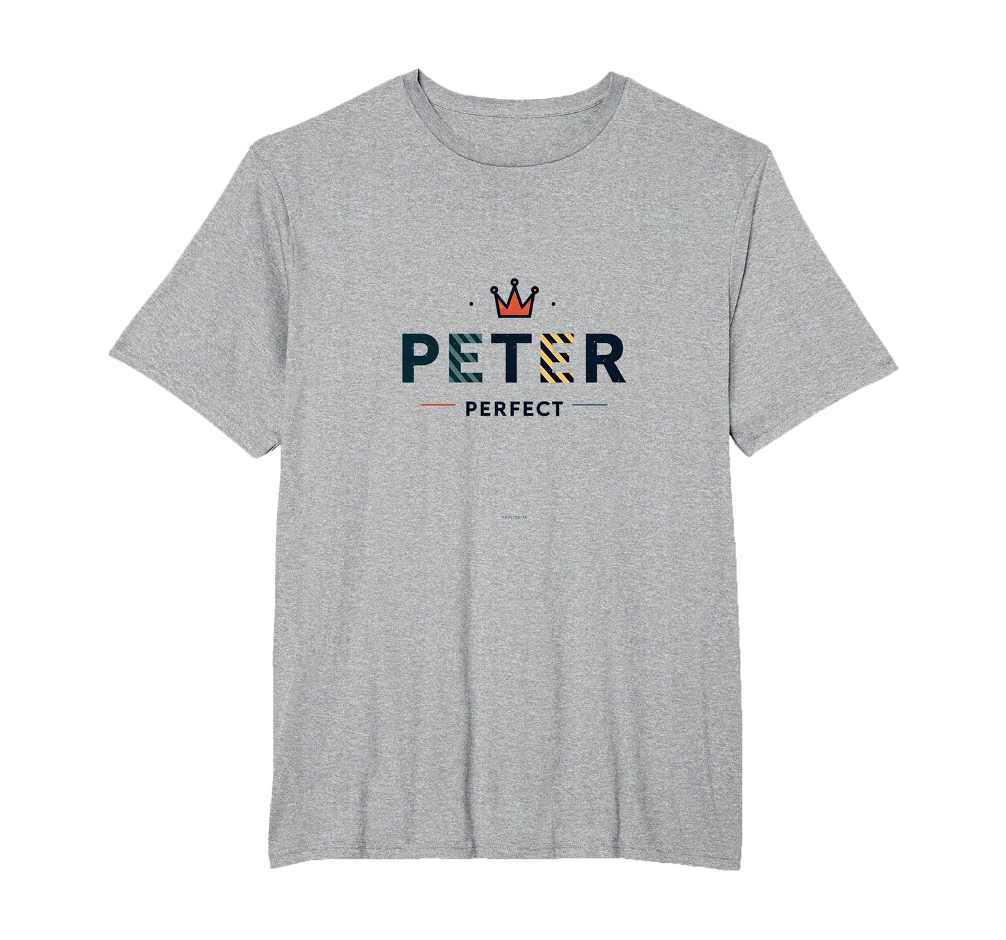 Peter Peter Royal Crown Typography Art Mens T-Shirt - Graphic Print Unisex - T-Shirt, Sweatshirt, Hoodie