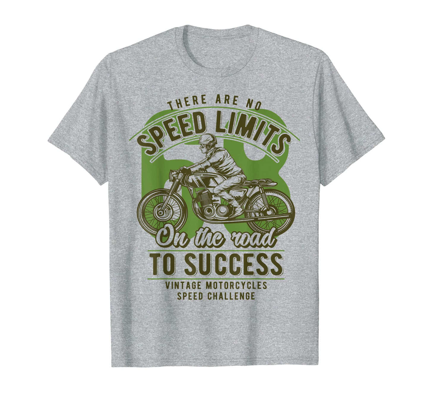Mens Cafe Racer Motorcycle Biker T-Shirt - Fun Novelty Design Unisex - T-Shirt, Sweatshirt, Hoodie