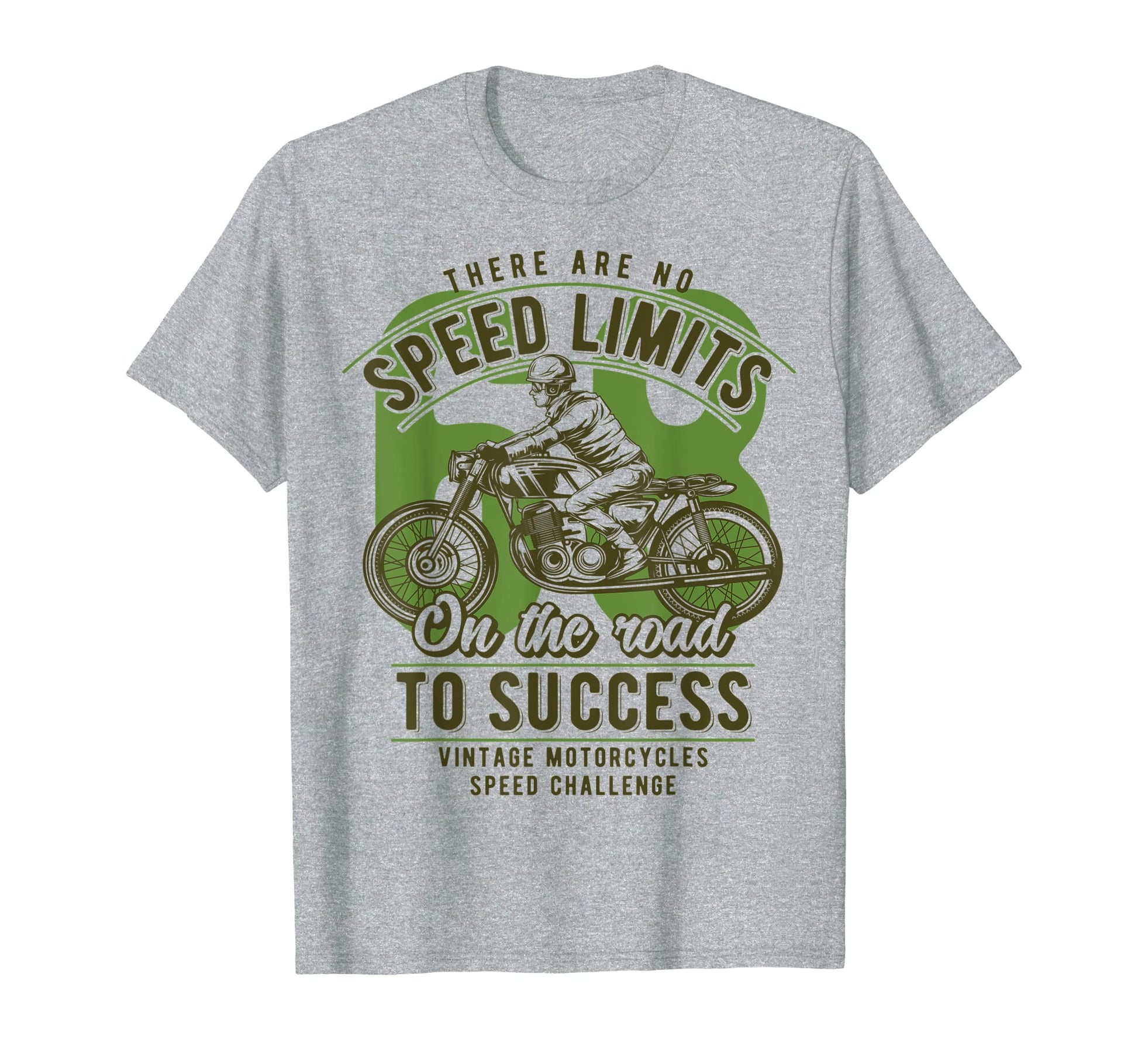 Mens Cafe Racer Motorcycle Biker T-Shirt - Fun Novelty Design Unisex - T-Shirt, Sweatshirt, Hoodie