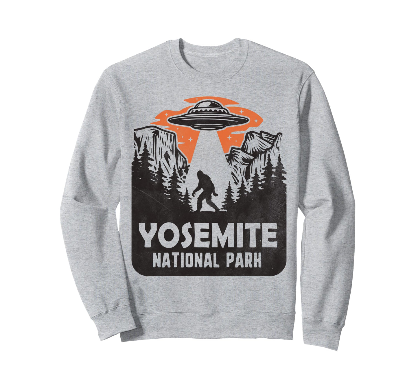 Yosemite National Park Cryptid Ufo Sweatshirt - Novelty Apparel Men Women - T-Shirt, Sweatshirt, Hoodie