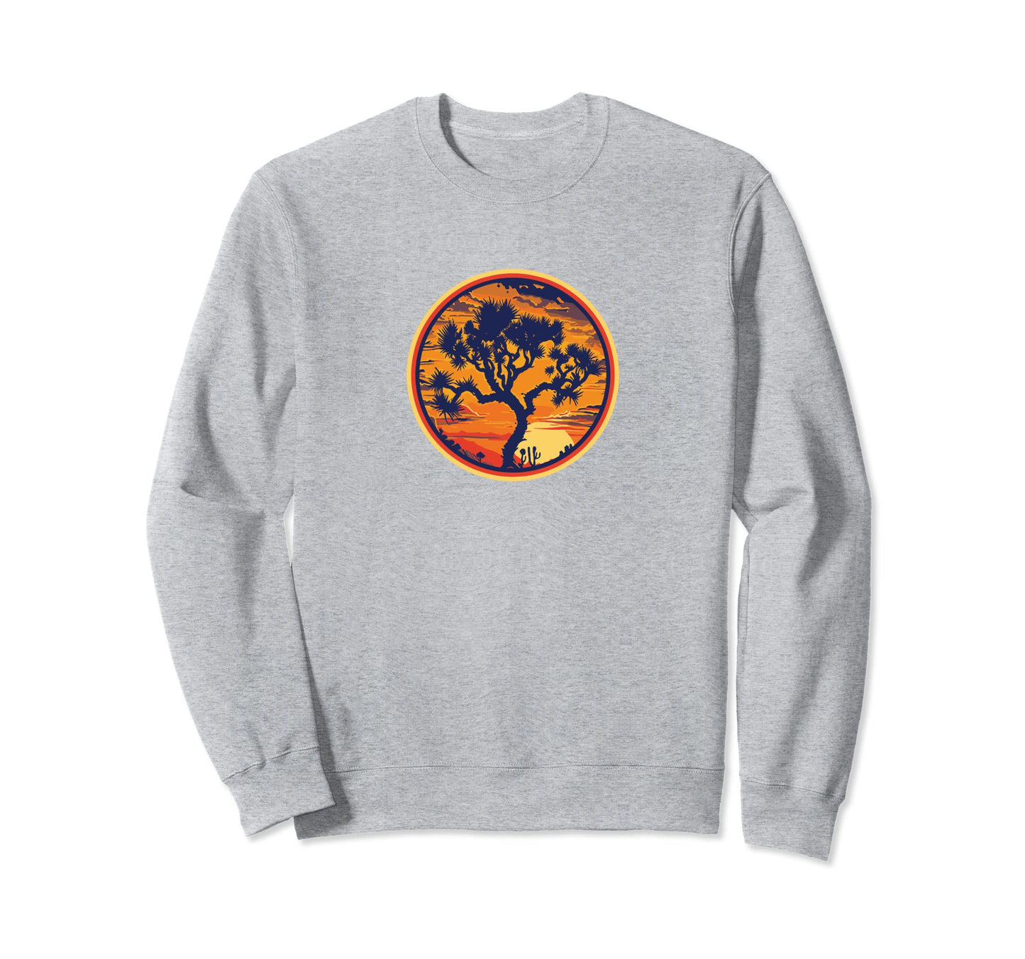 Joshua Tree Sunset National Park Sweatshirt - Unique Graphic Men Women - T-Shirt, Sweatshirt, Hoodie