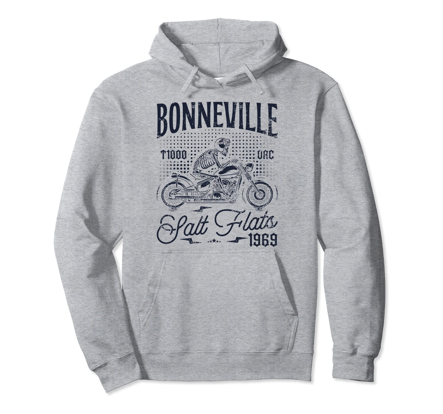 Bonneville Salt Flats Motorcycle Hoodie - Streetwear Style Men Women - T-Shirt, Sweatshirt, Hoodie