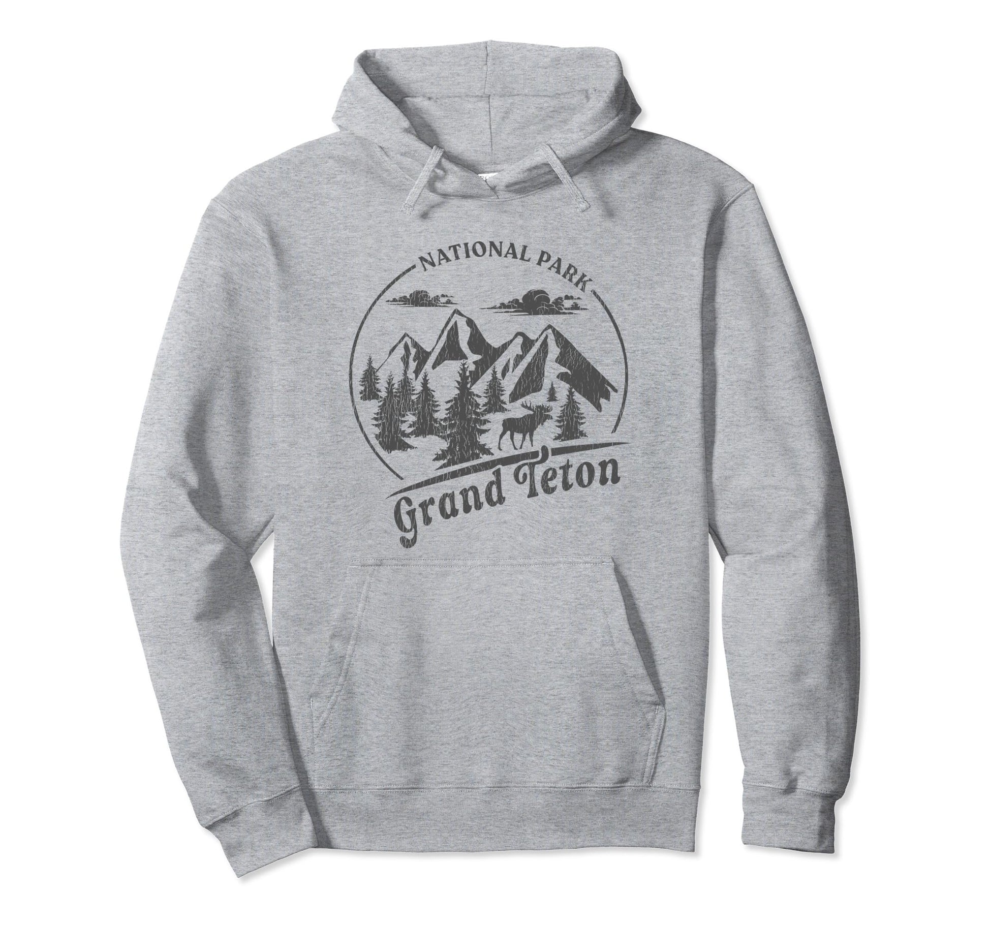 Grand Teton National Park Hoodie - Aesthetic Graphic Unisex - T-Shirt, Sweatshirt, Hoodie