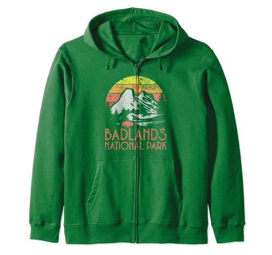 Badlands National Park South Dakota Hoodie - Streetwear Style Men Women - T-Shirt, Sweatshirt, Hoodie