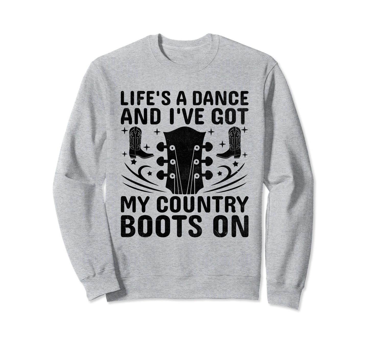 County Music Music Lover Western Sweatshirt - Streetwear Style for Adults - T-Shirt, Sweatshirt, Hoodie