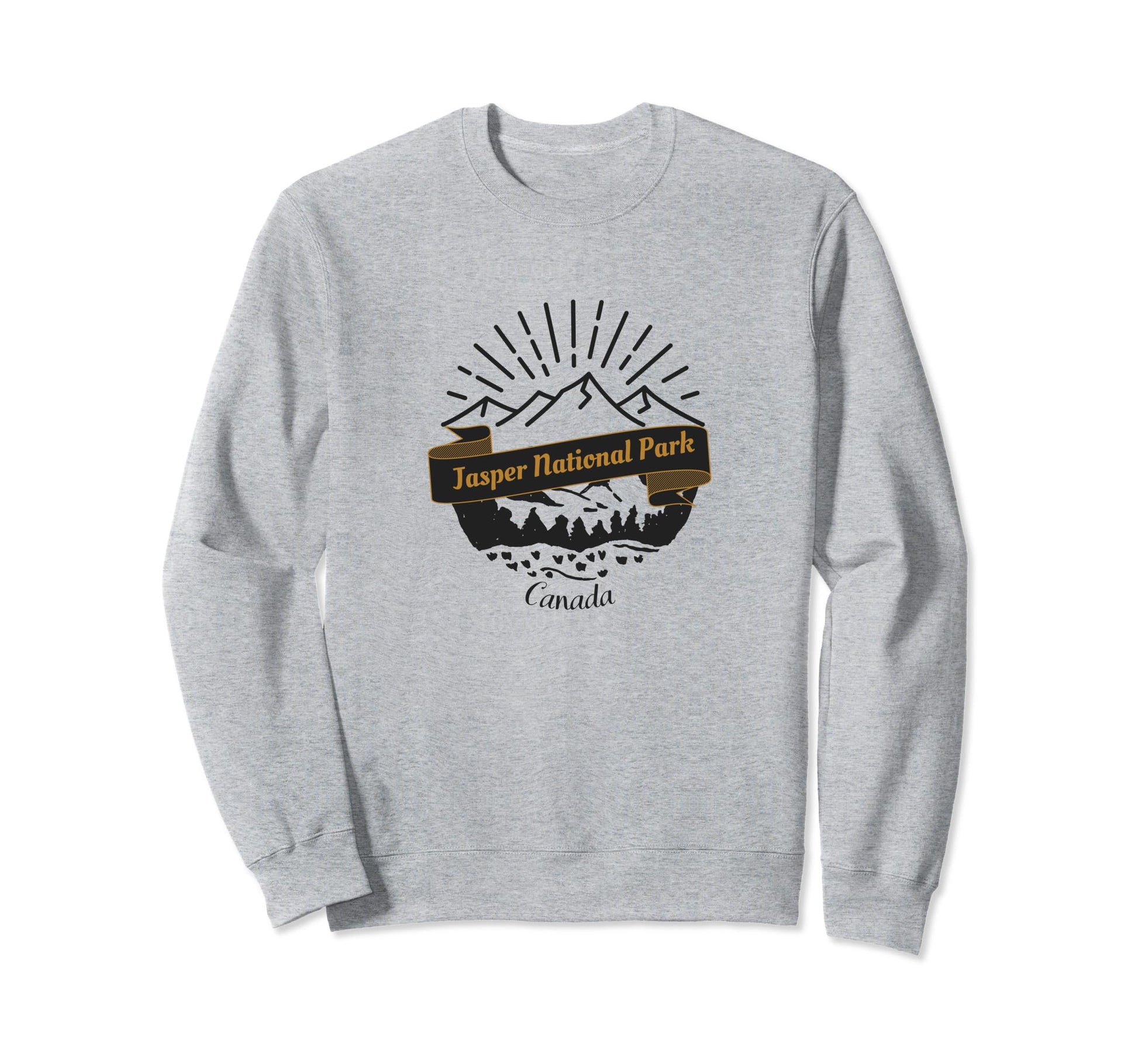 Jasper National Park Vacation Souvenir Sweatshirt - Custom Art Print Unisex - T-Shirt, Sweatshirt, Hoodie