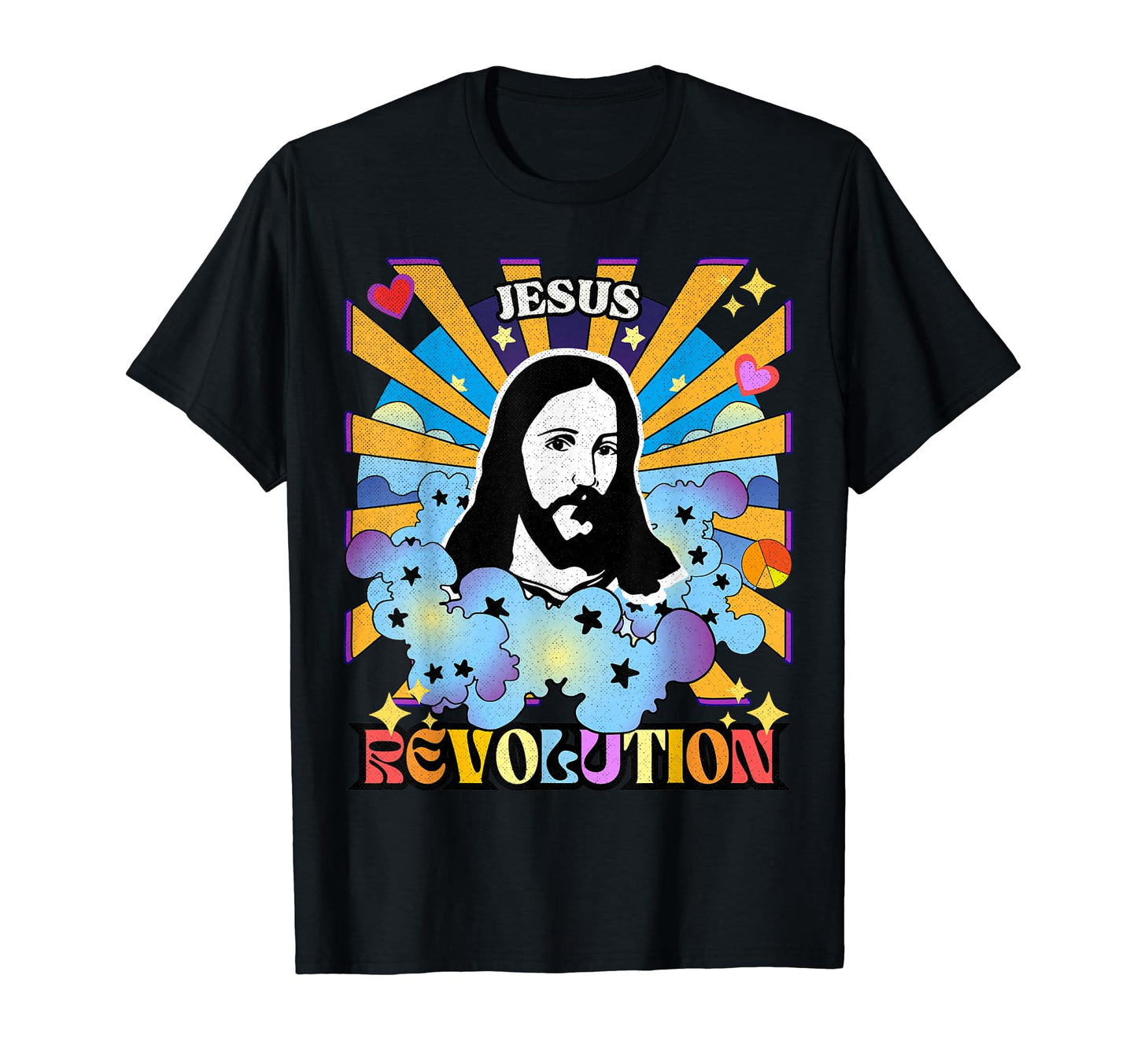 Jesus Revolution Bible Verse Christian T-Shirt - Graphic Print Men Women - T-Shirt, Sweatshirt, Hoodie