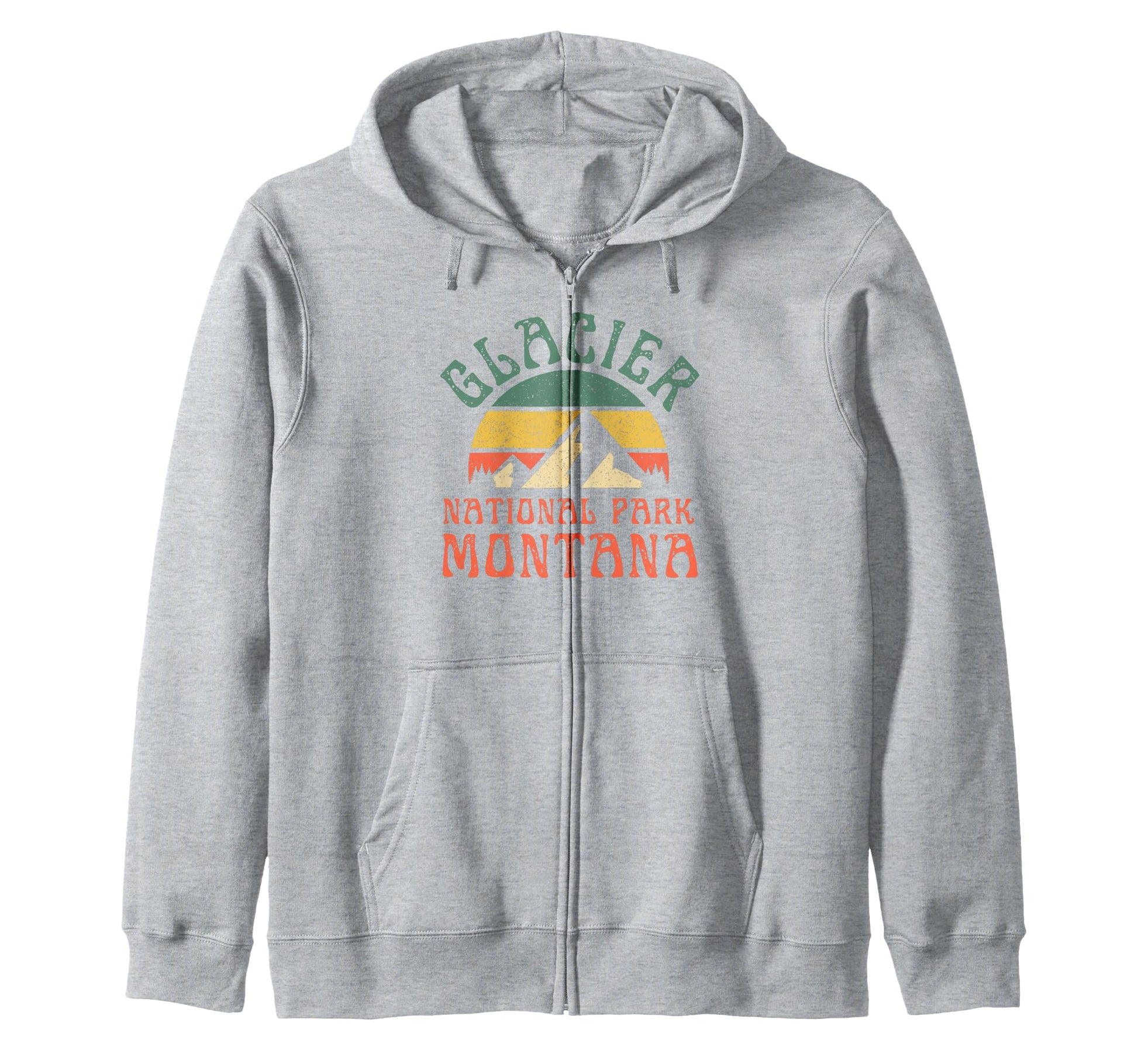 Glacier National Park Montana Usa Outdoor Hoodie - Graphic Print Unisex - T-Shirt, Sweatshirt, Hoodie