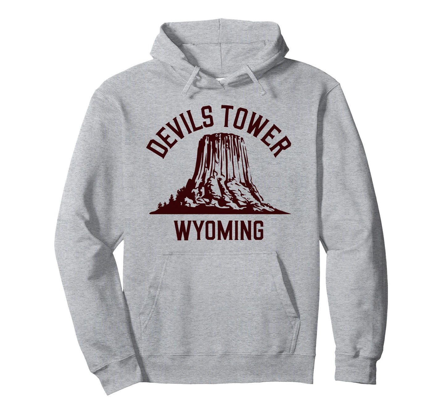 Devils Tower National Monument Hoodie - Aesthetic Graphic Men Women - T-Shirt, Sweatshirt, Hoodie