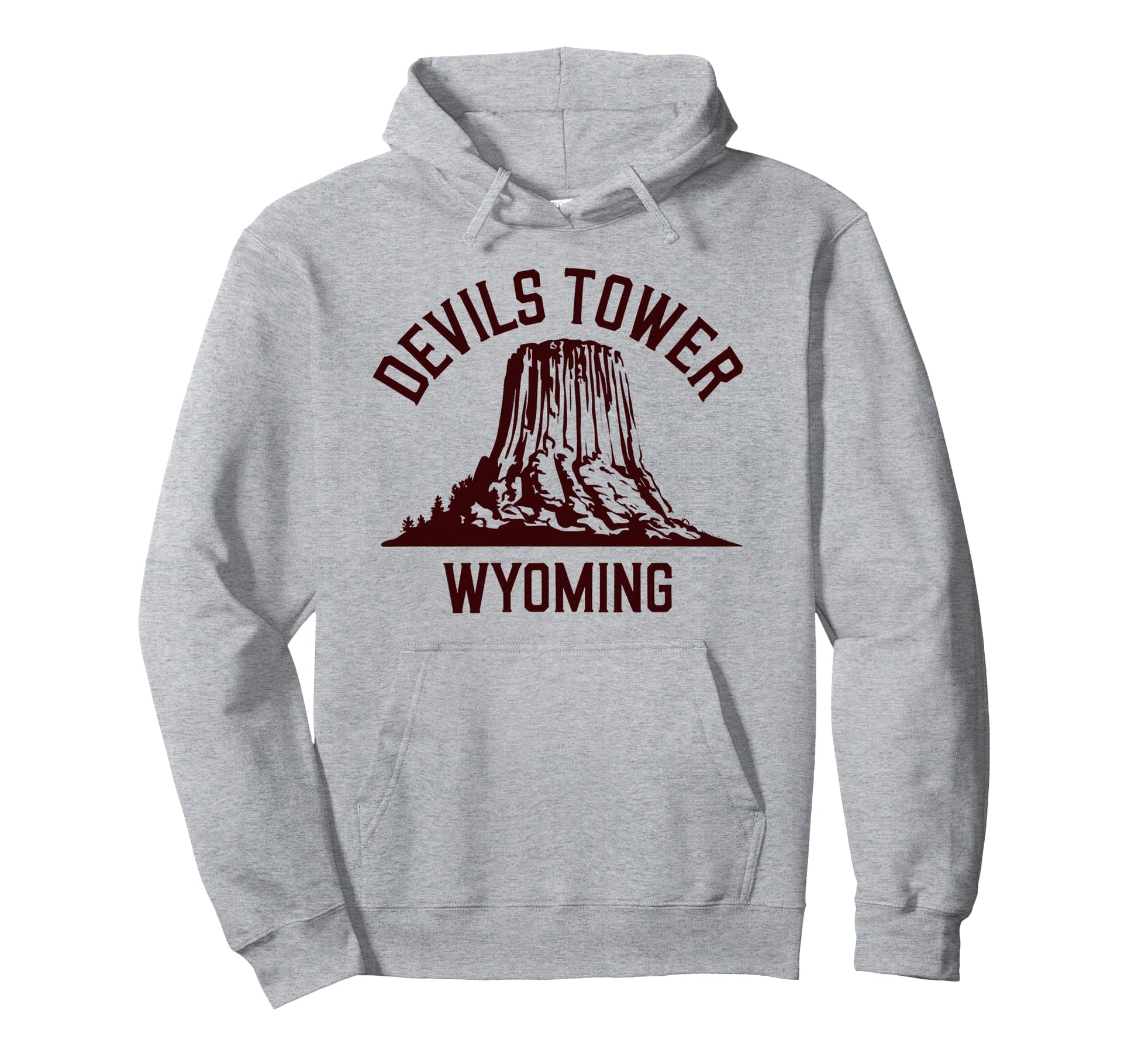 Devils Tower National Monument Hoodie - Aesthetic Graphic Men Women - T-Shirt, Sweatshirt, Hoodie