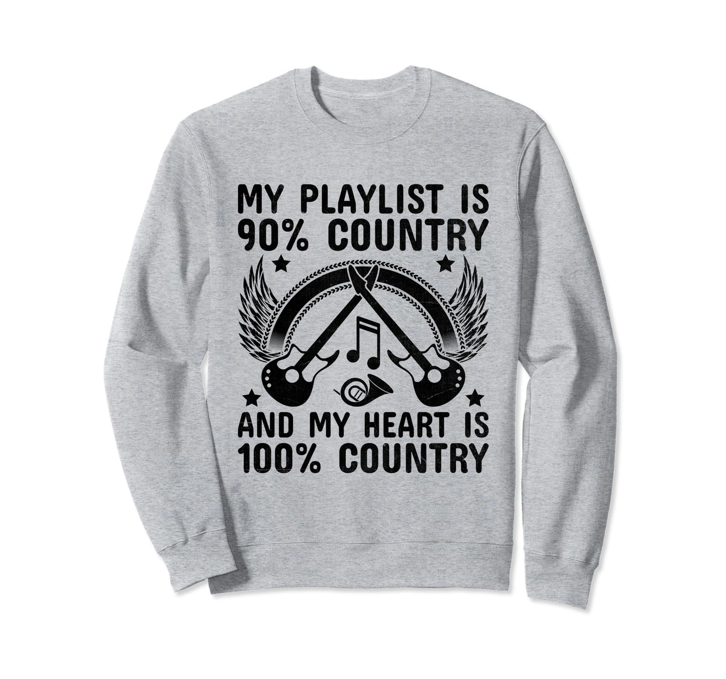 County Music Music Lover Western Sweatshirt - Novelty Apparel Men Women - T-Shirt, Sweatshirt, Hoodie