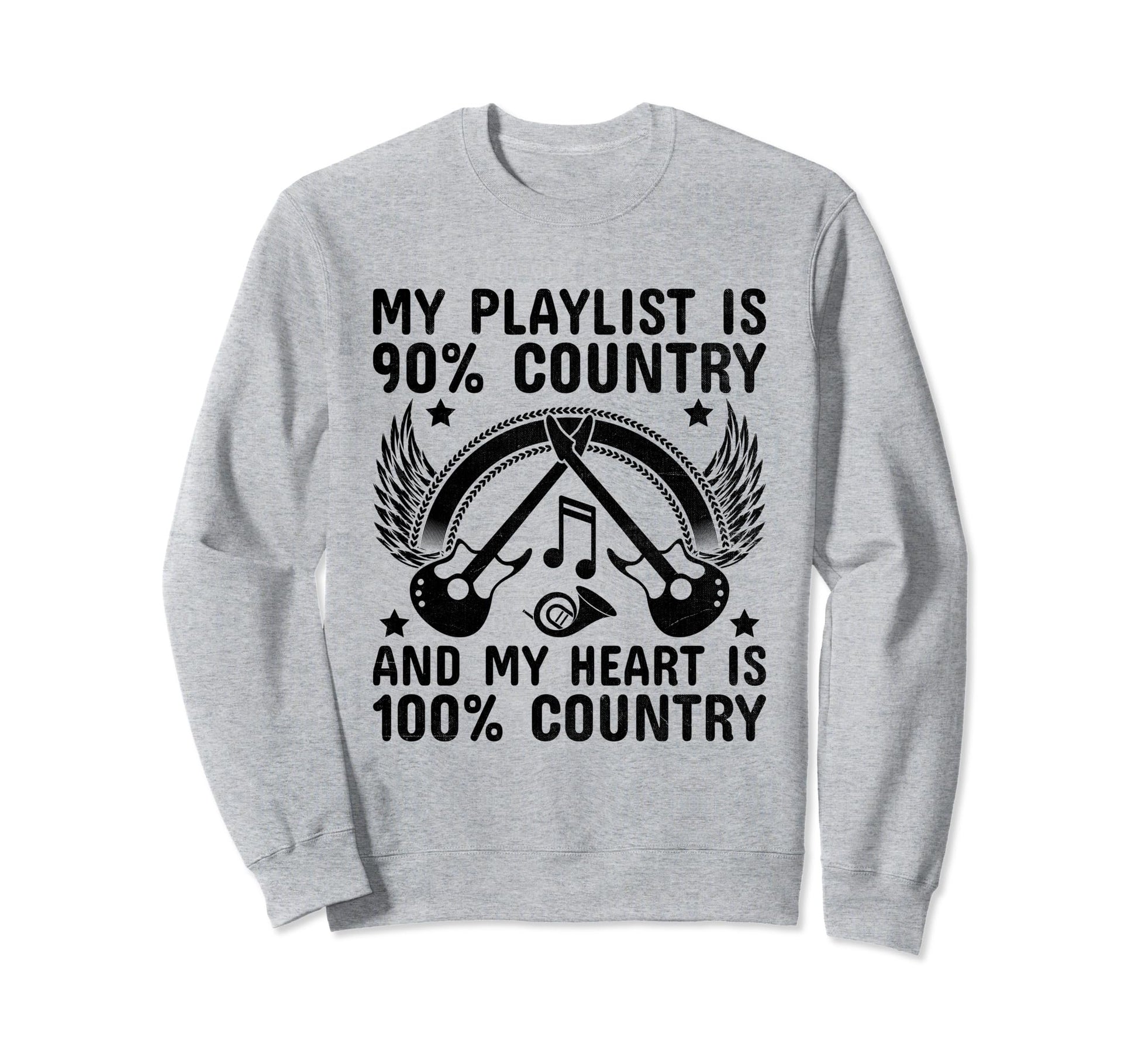 County Music Music Lover Western Sweatshirt - Novelty Apparel Men Women - T-Shirt, Sweatshirt, Hoodie