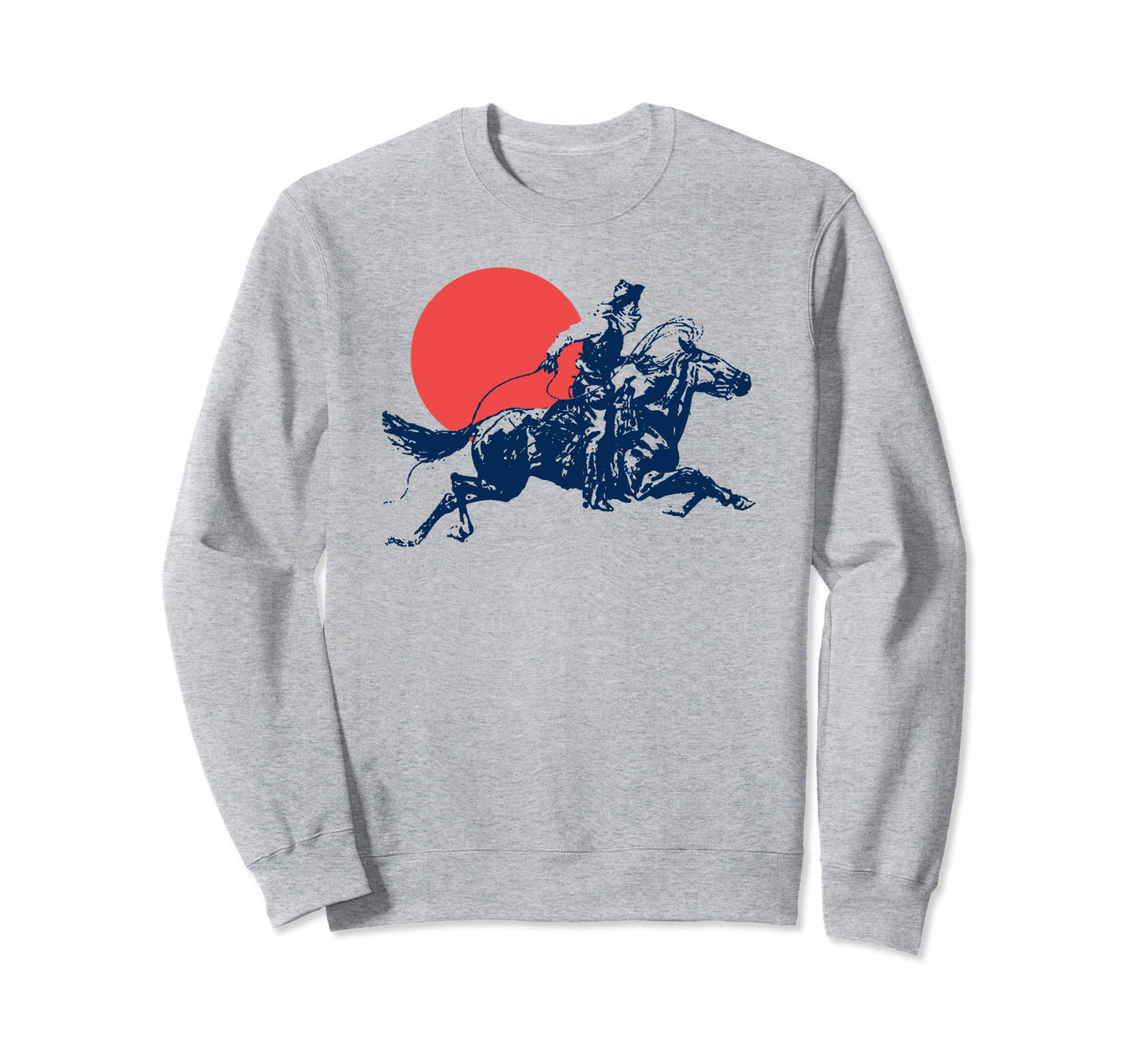 Minimalist Roping Cowboy Western Sweatshirt - Graphic Print for Adults - T-Shirt, Sweatshirt, Hoodie