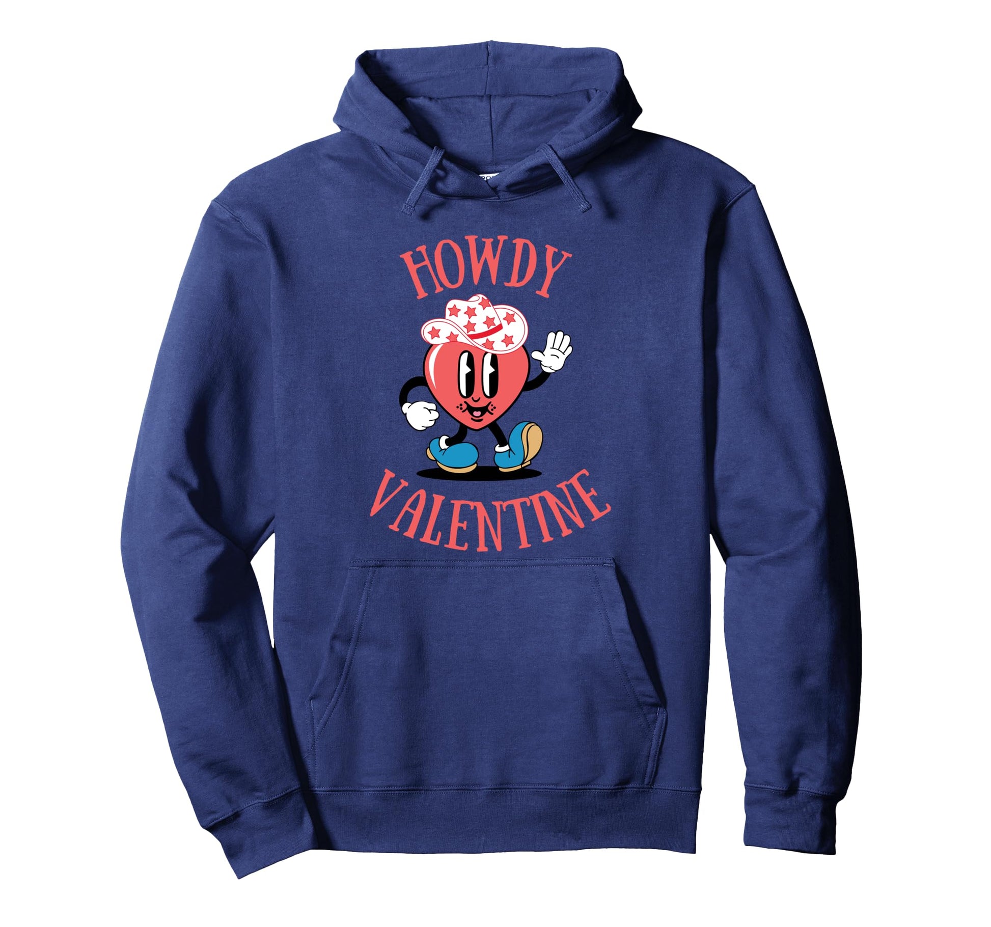 Valentines Day Howdy Valentine Hoodie - Custom Art Print for Adults - T-Shirt, Sweatshirt, Hoodie