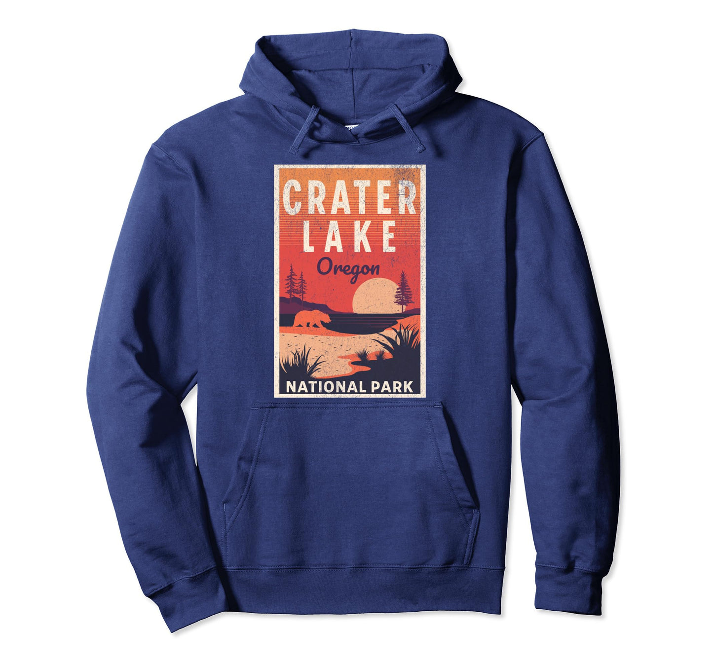 Crater Lake National Park Oregon Usa Hoodie - Novelty Apparel Men Women - T-Shirt, Sweatshirt, Hoodie