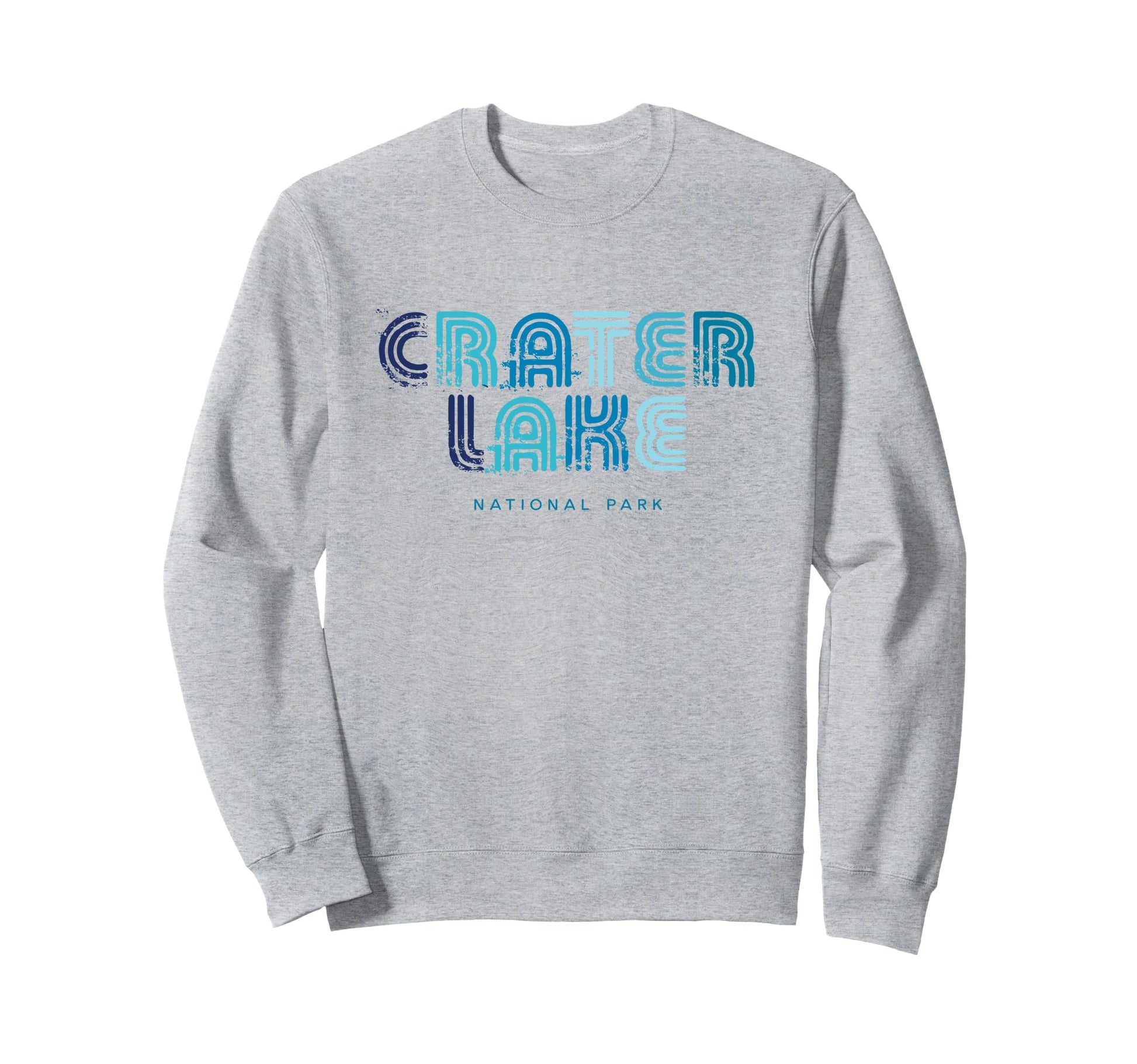 Crater Lake National Park 70S 80S Type Sweatshirt - Minimalist Print Unisex - T-Shirt, Sweatshirt, Hoodie