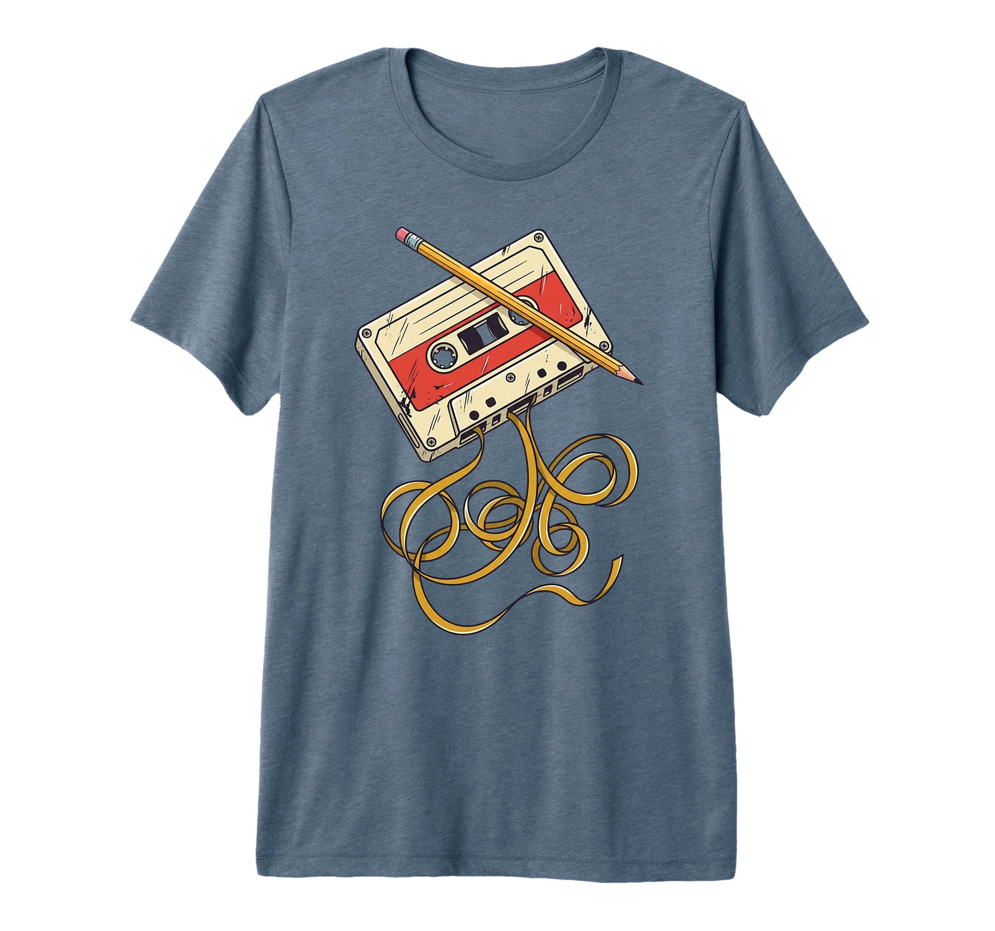 Grunge Cassettes Cassette Tapes T-Shirt - Custom Art Print Men Women - T-Shirt, Sweatshirt, Hoodie