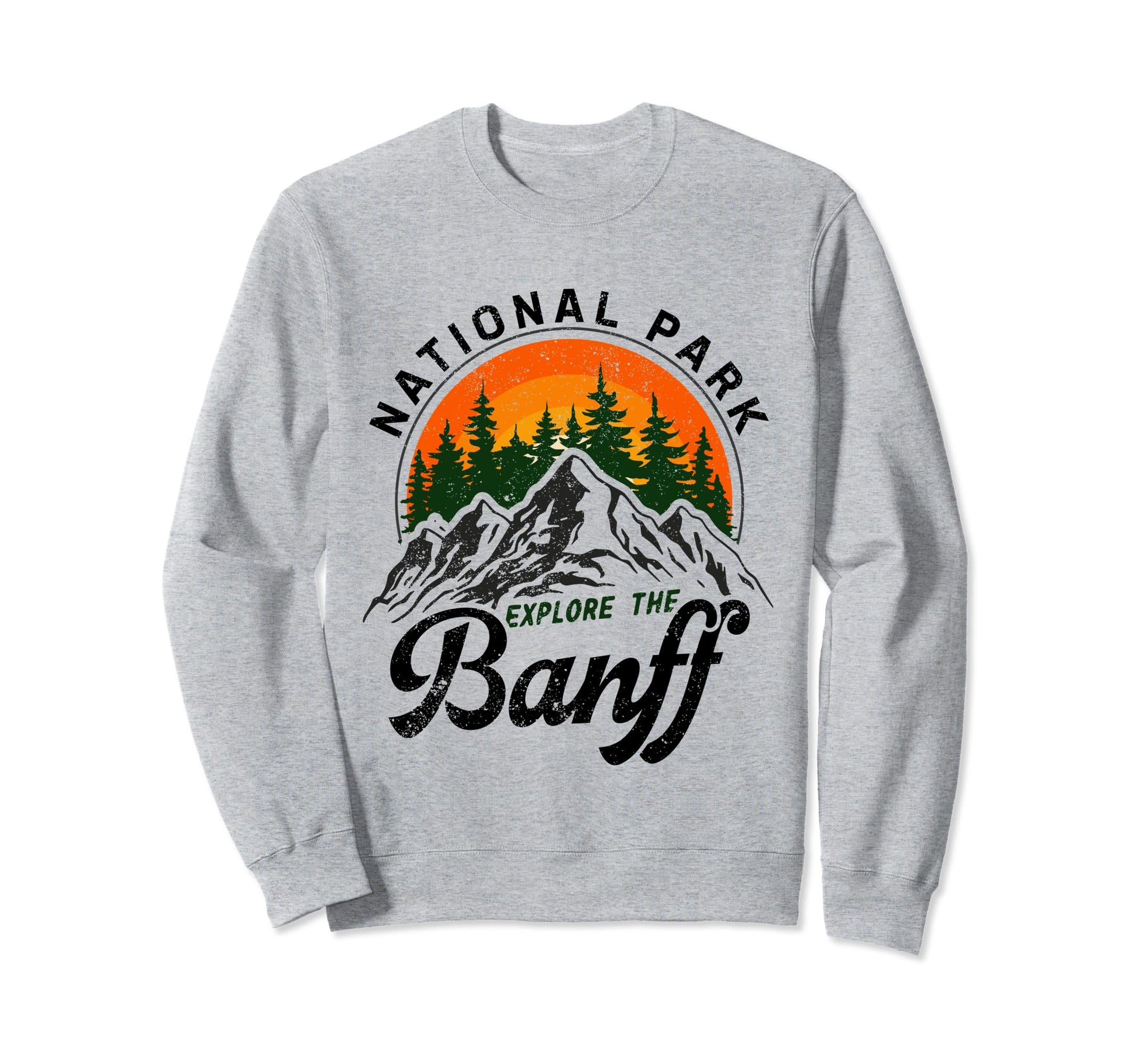 Banff Canadian National Park Sweatshirt - Unique Graphic Men Women - T-Shirt, Sweatshirt, Hoodie