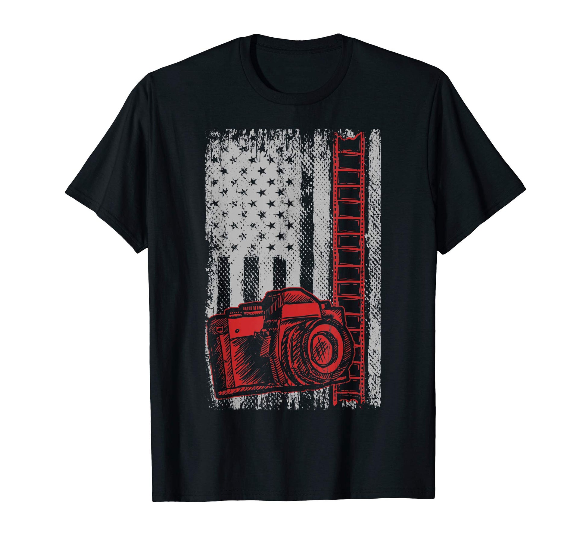 Photographer Camera Film Photographer T-Shirt - Custom Art Print Unisex - T-Shirt, Sweatshirt, Hoodie
