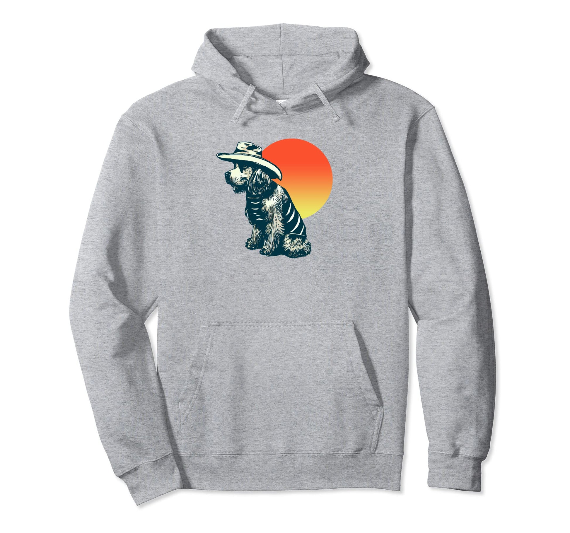 Cocker Spaniel Cowboy Funny Western Dog Hoodie - Unique Graphic Men Women - T-Shirt, Sweatshirt, Hoodie