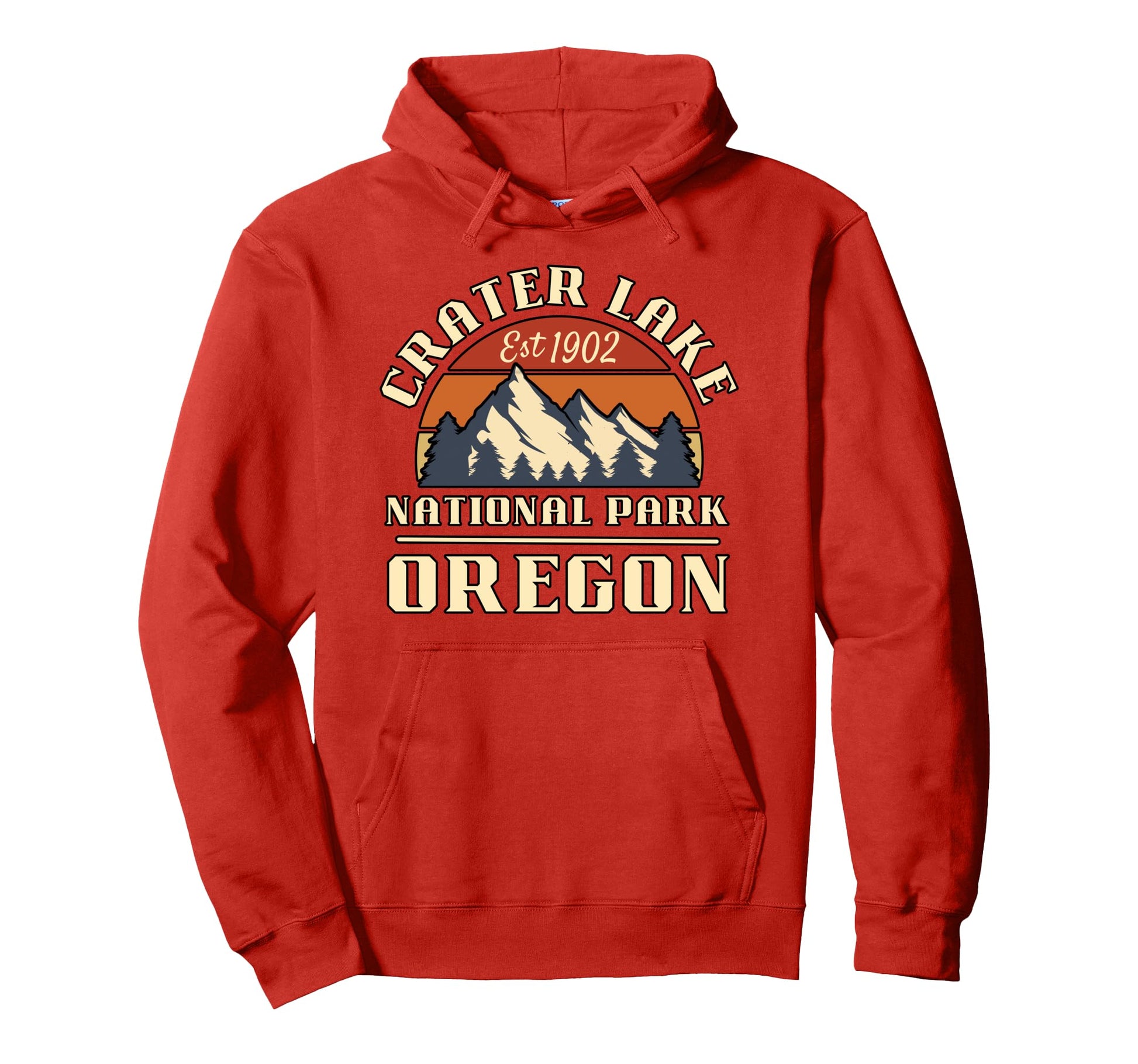 Crater Lake National Park Oregon Usa Hoodie - Novelty Apparel Unisex - T-Shirt, Sweatshirt, Hoodie