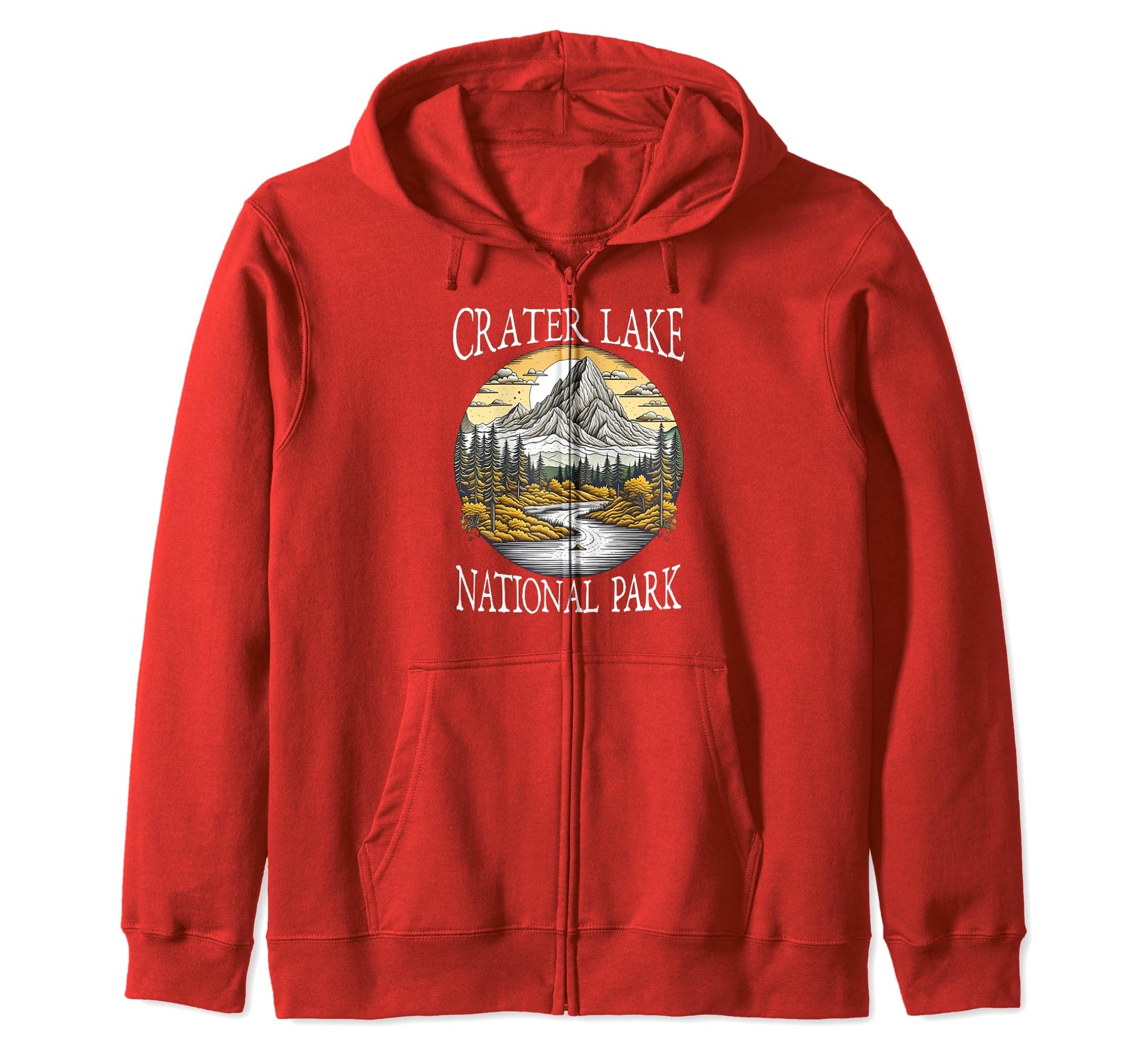 Crater Lake National Park Oregon Hoodie - Casual Everyday Wear for Adults - T-Shirt, Sweatshirt, Hoodie