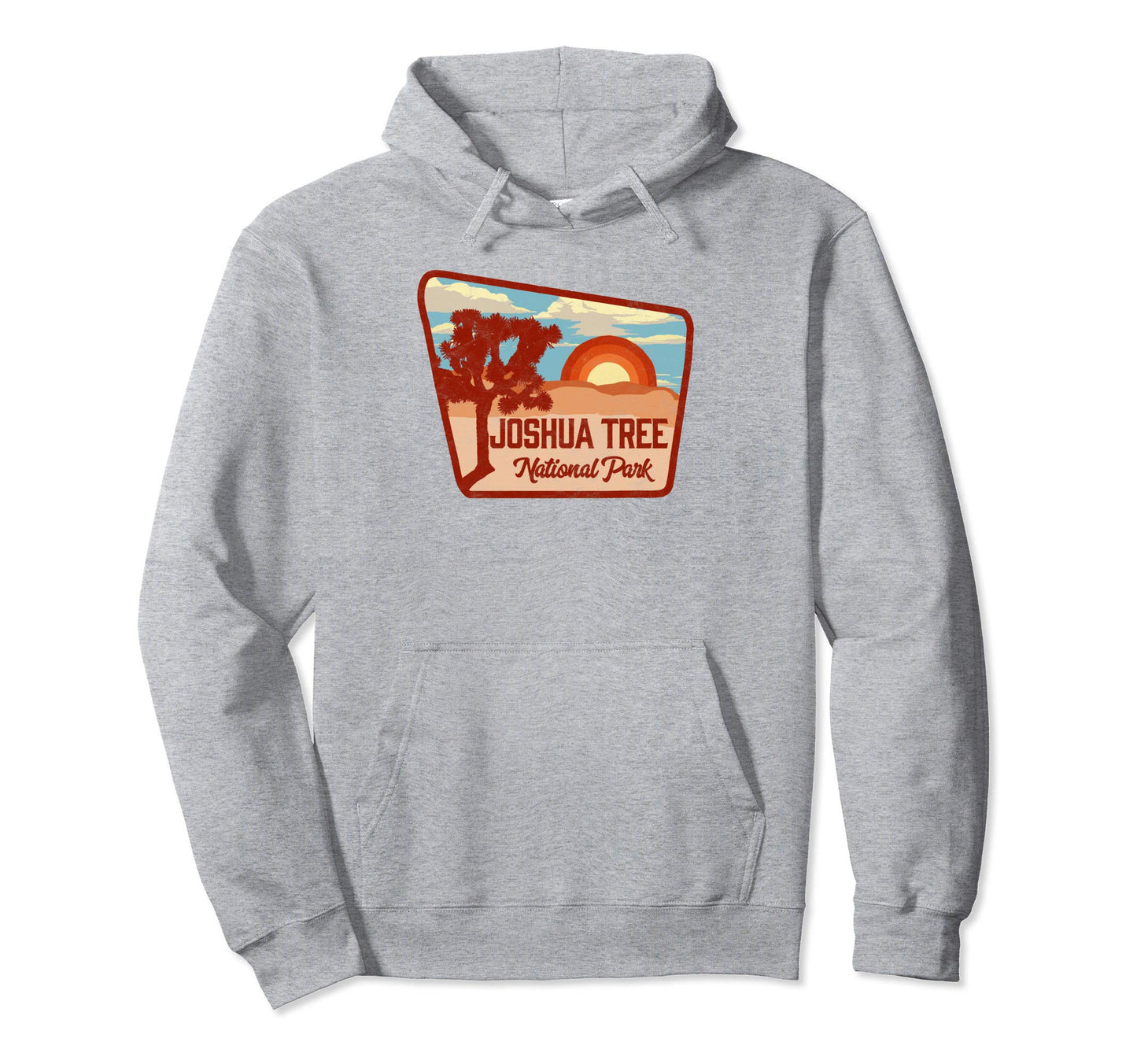 Joshua Tree Park Sign Sun Hoodie - Streetwear Style Unisex - T-Shirt, Sweatshirt, Hoodie