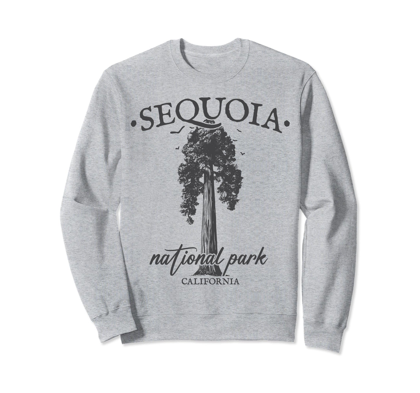 Sequoia National Park Tree Hiking Sweatshirt - Casual Everyday Wear Unisex - T-Shirt, Sweatshirt, Hoodie