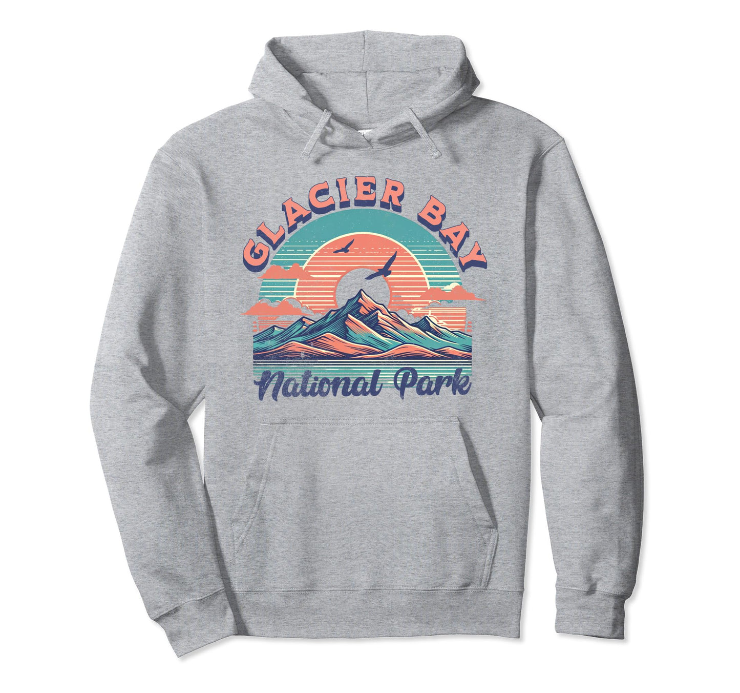 Glacier Bay National Park Alaska Usa T-Shirt - Aesthetic Graphic Men Women - T-Shirt, Sweatshirt, Hoodie