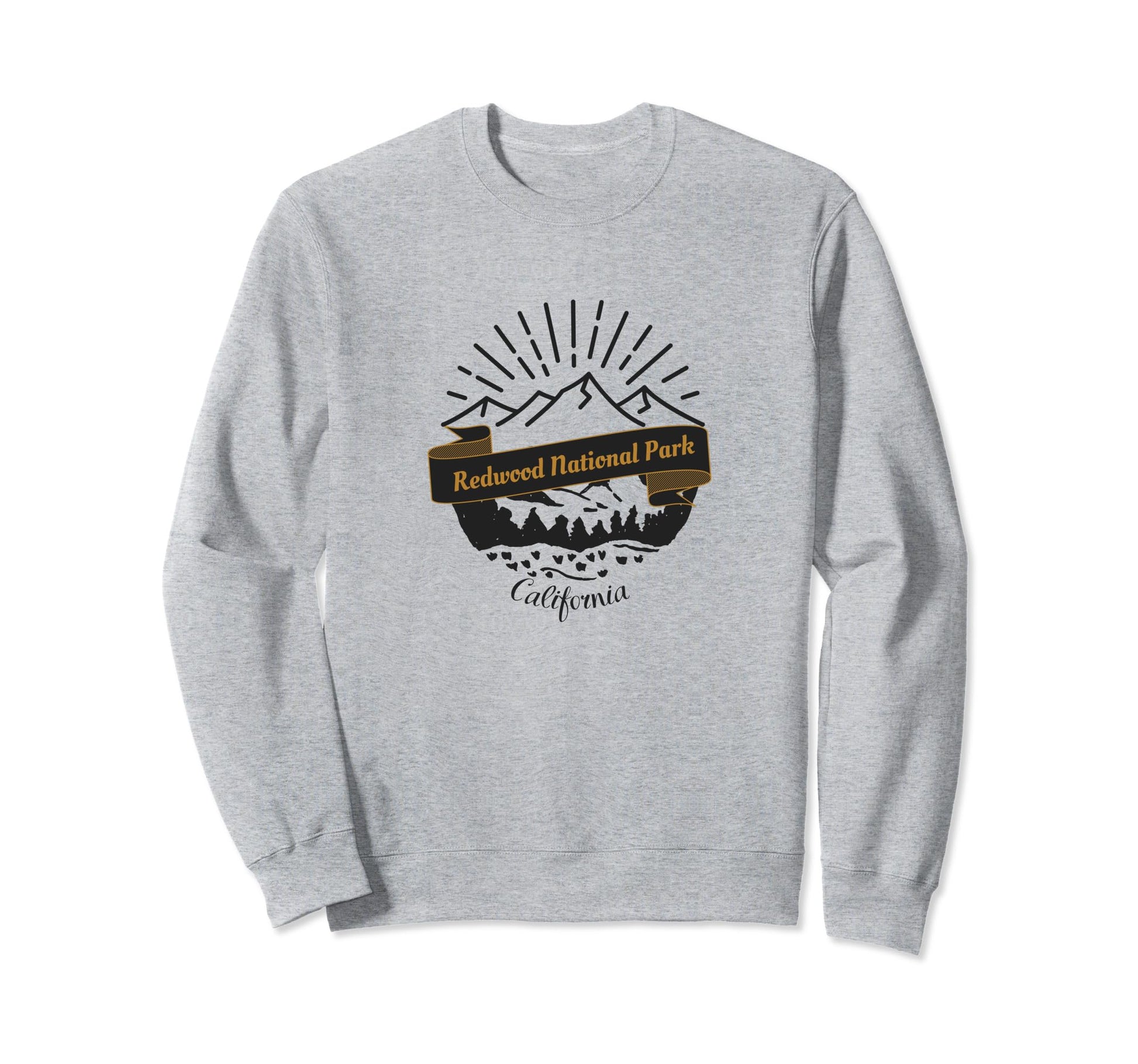 Redwood National Park Vacation Sweatshirt - Custom Art Print Unisex - T-Shirt, Sweatshirt, Hoodie