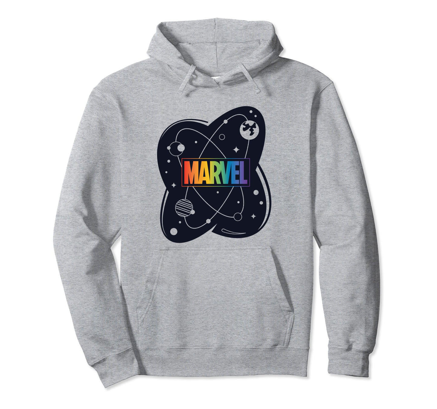 Marvel Comics Rainbow Galaxy Hoodie - Casual Everyday Wear Unisex - T-Shirt, Sweatshirt, Hoodie