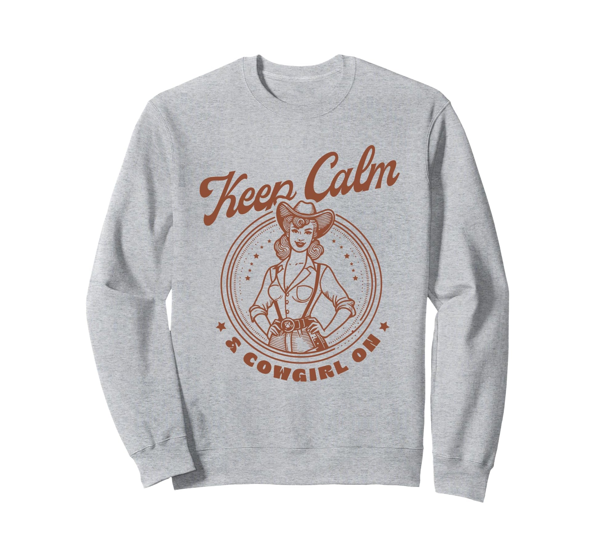 Cowgirl Western Rodeo Country Sweatshirt - Casual Everyday Wear Men Women - T-Shirt, Sweatshirt, Hoodie