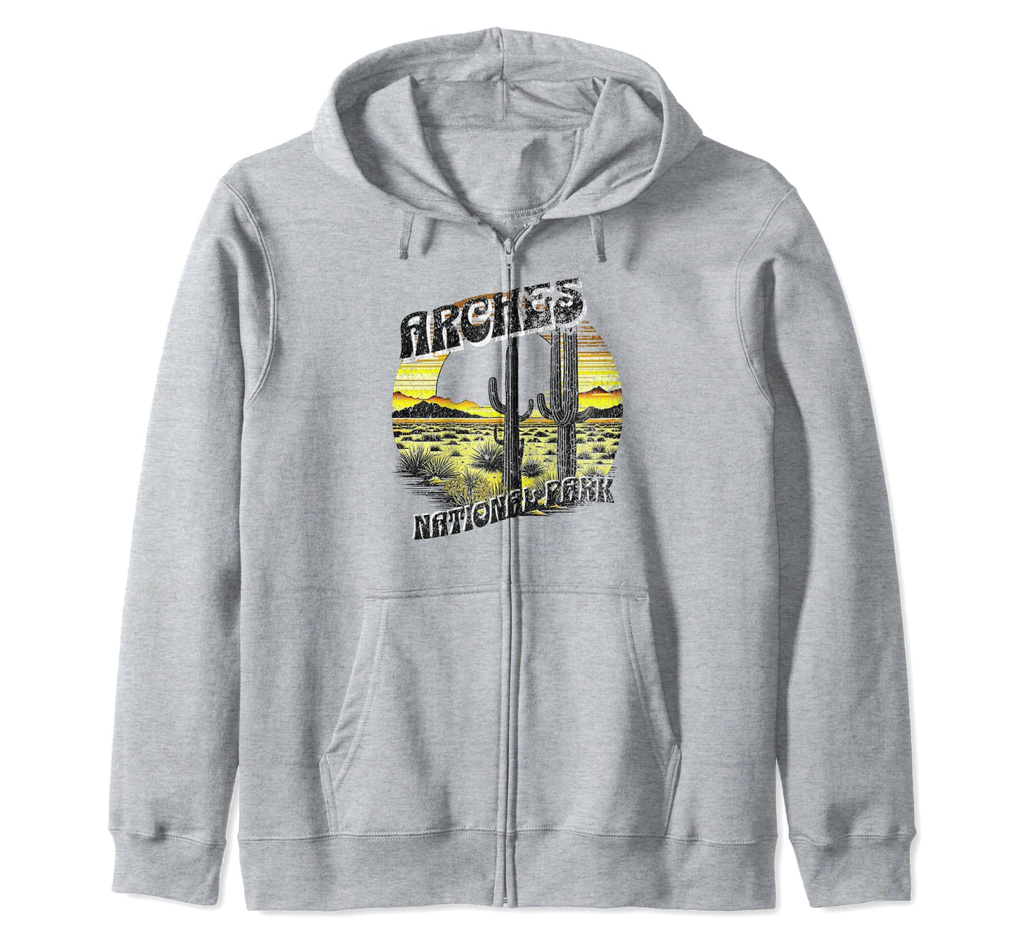 Arches National Park Utah Usa Outdoor Sweatshirt - Custom Art Print Unisex - T-Shirt, Sweatshirt, Hoodie