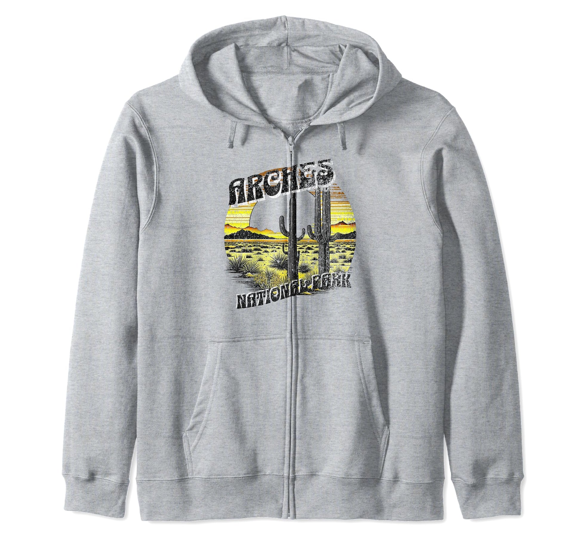 Arches National Park Utah Usa Outdoor Sweatshirt - Custom Art Print Unisex - T-Shirt, Sweatshirt, Hoodie