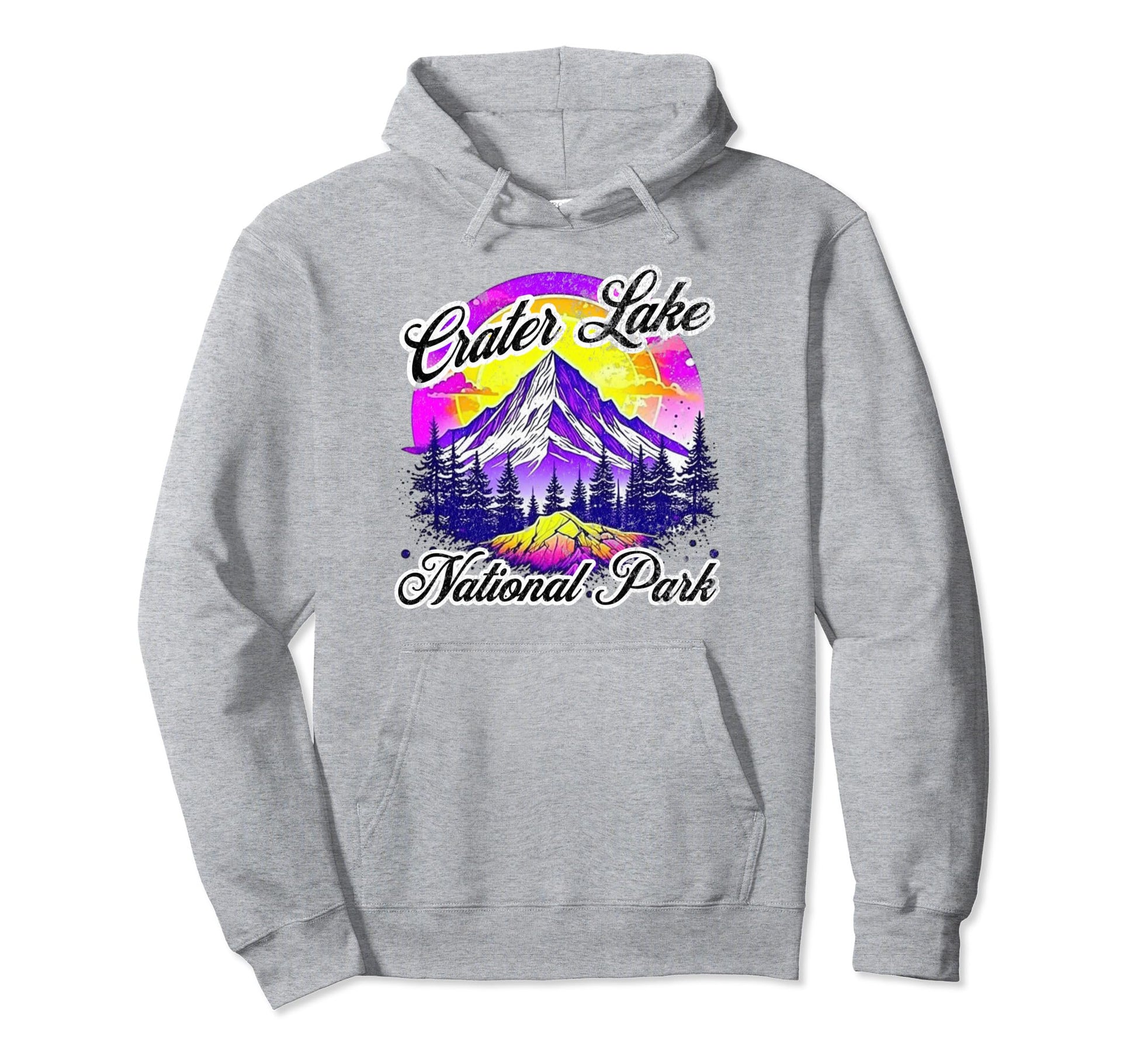 Crater Lake National Park Oregon Usa Hoodie - Streetwear Style Unisex - T-Shirt, Sweatshirt, Hoodie
