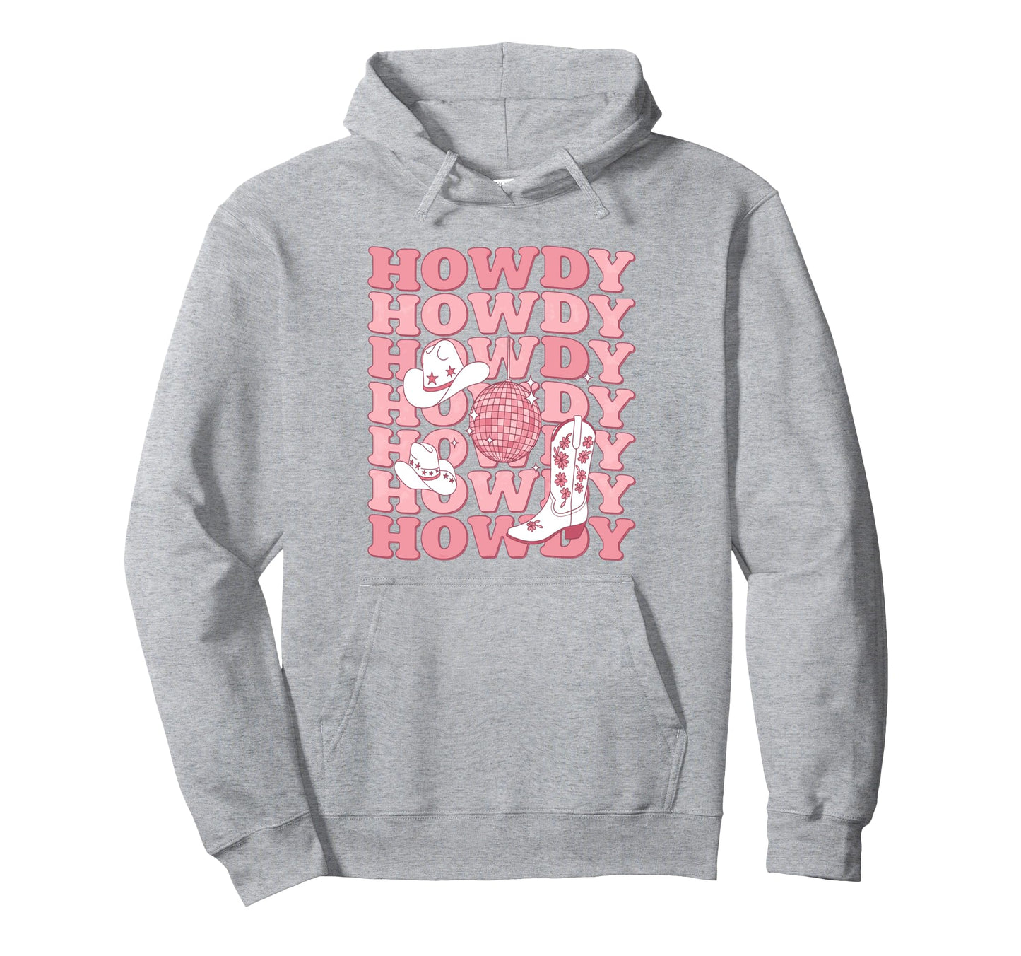 Howdy Country Rodeo Western Howdy Hoodie - Streetwear Style for Adults - T-Shirt, Sweatshirt, Hoodie