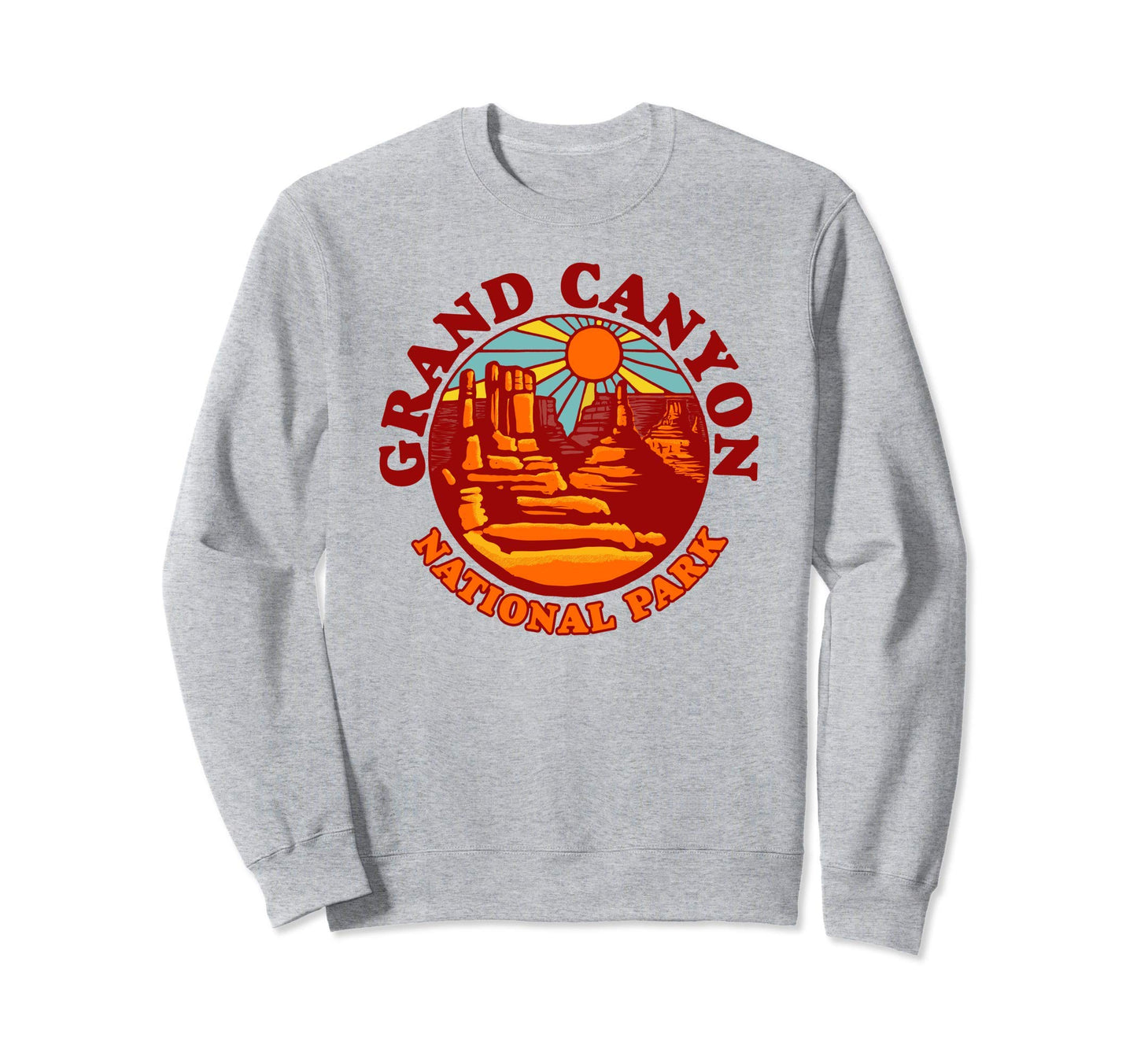 Grand Canyon National Park Arizona 80S Sweatshirt - Trendy Graphic Unisex - T-Shirt, Sweatshirt, Hoodie