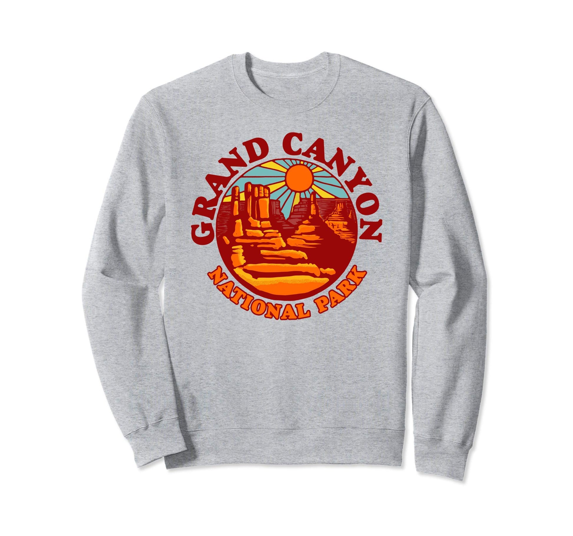 Grand Canyon National Park Arizona 80S Sweatshirt - Trendy Graphic Unisex - T-Shirt, Sweatshirt, Hoodie